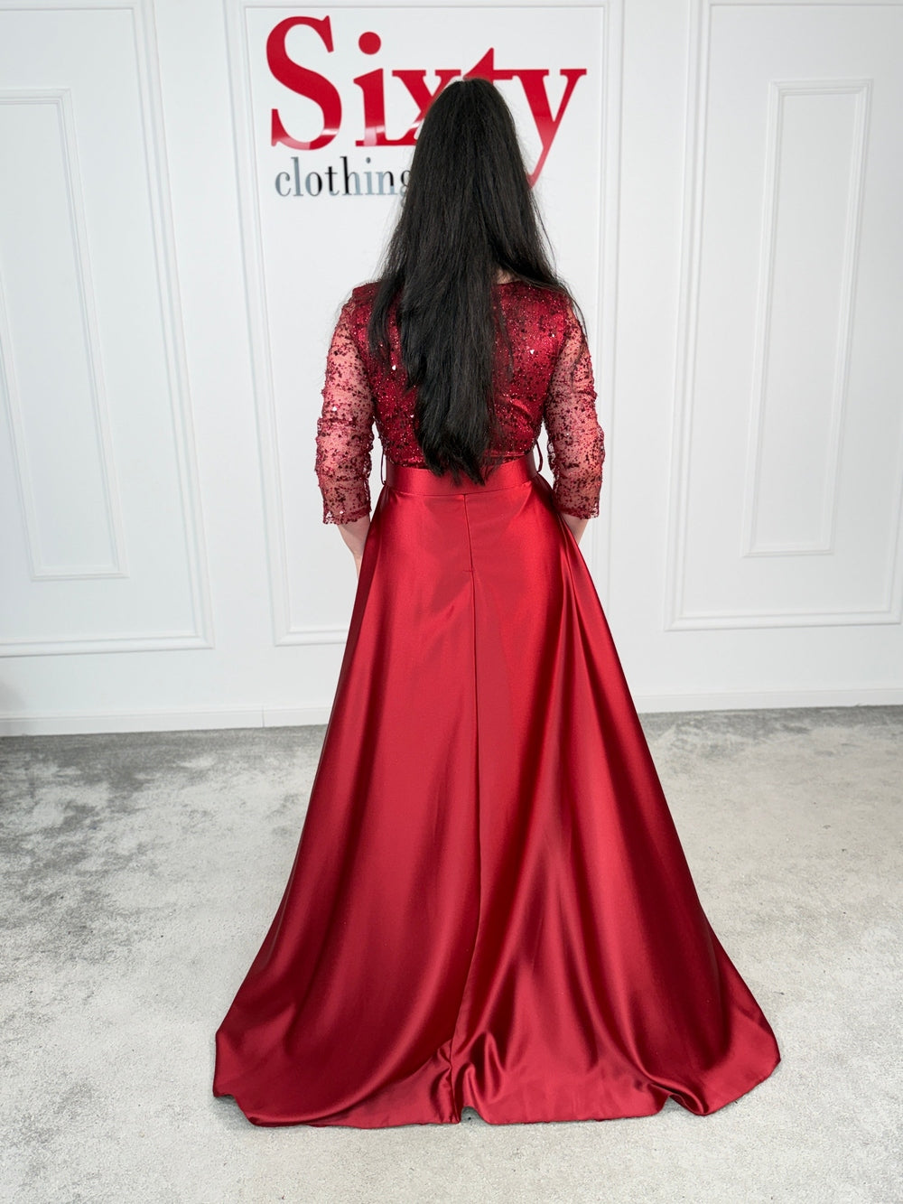 Rochie tafta Claris