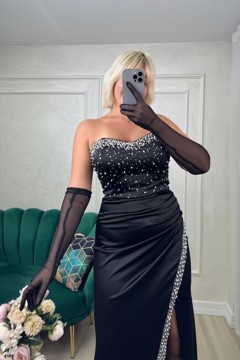 Rochie satin