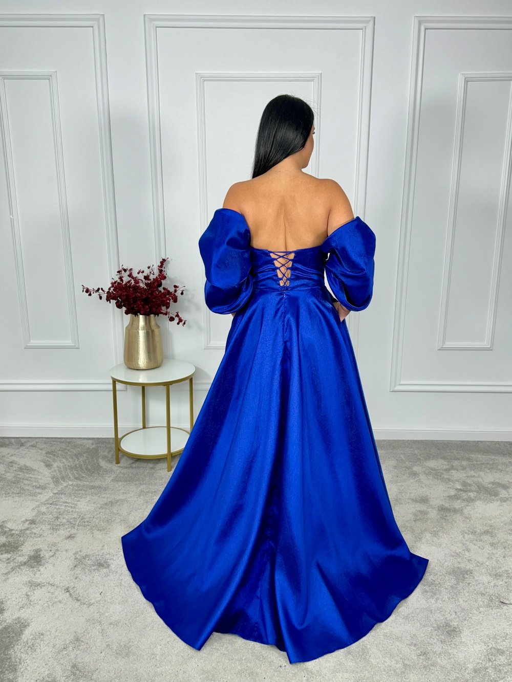 Rochie tafta cu striatii Casiana