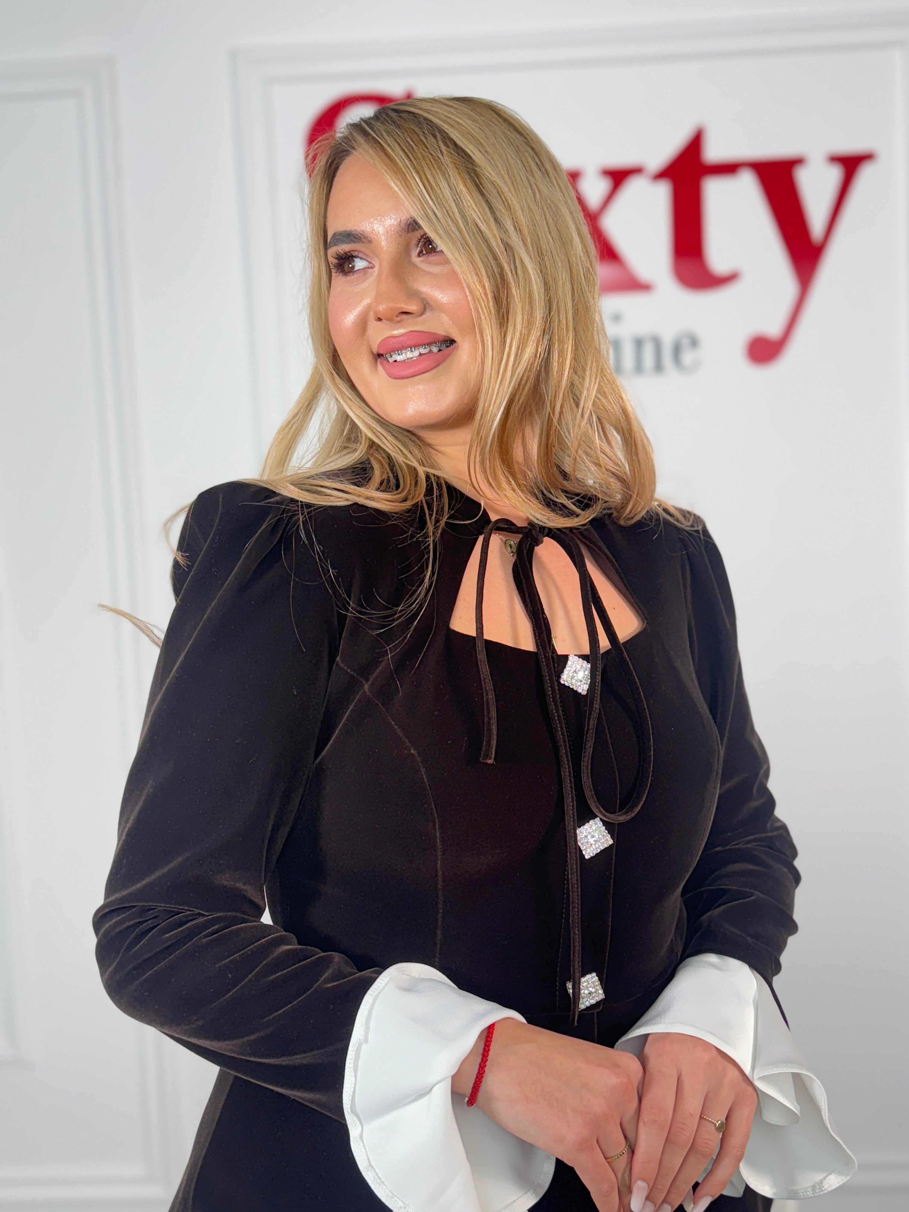 Rochie catifea Kissa