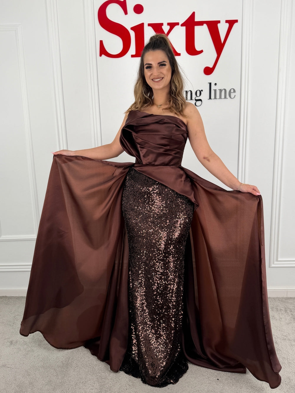 Rochie tafta Empres