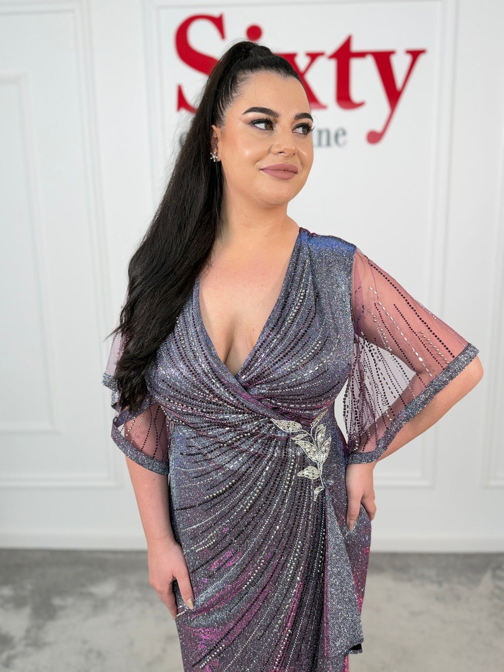 Rochie lurex Liz