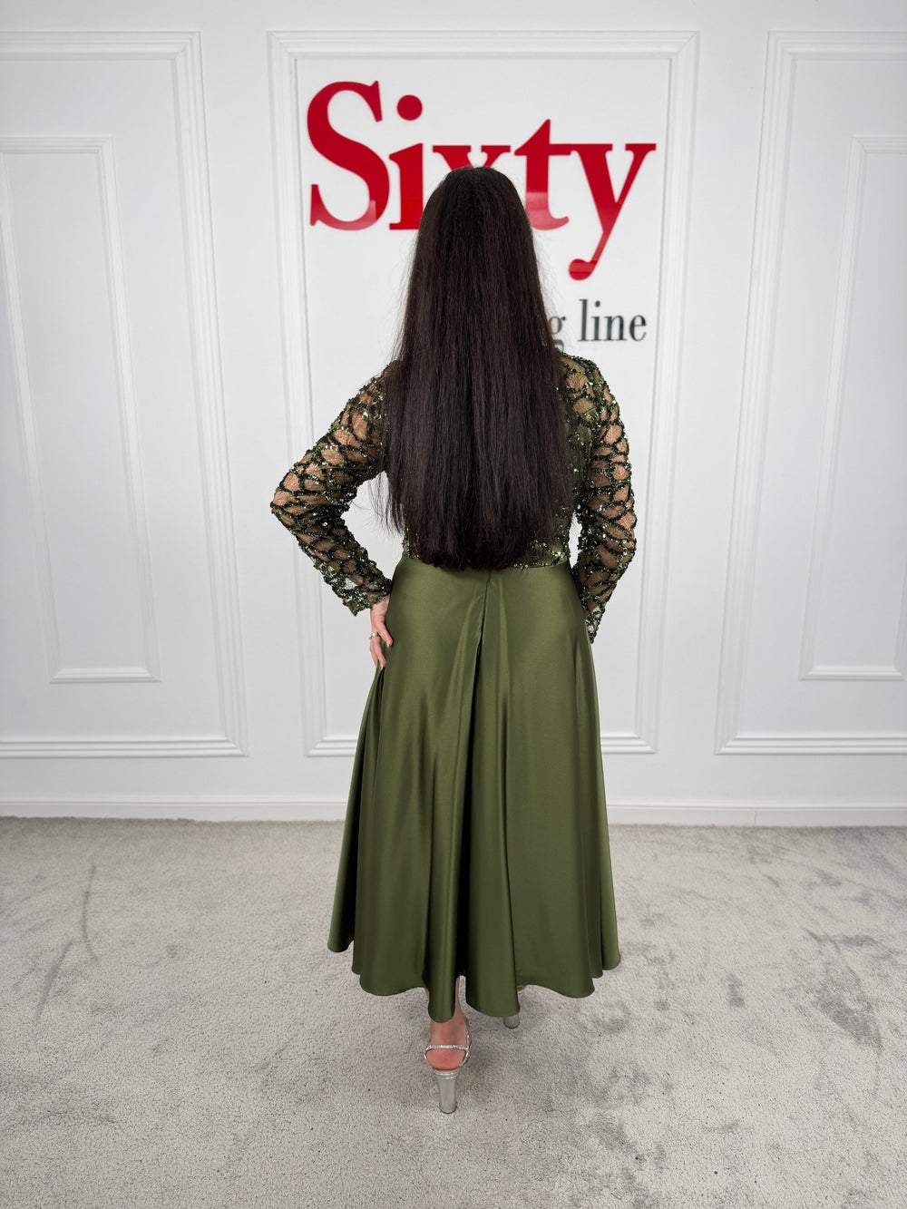 Rochie tafta Heni