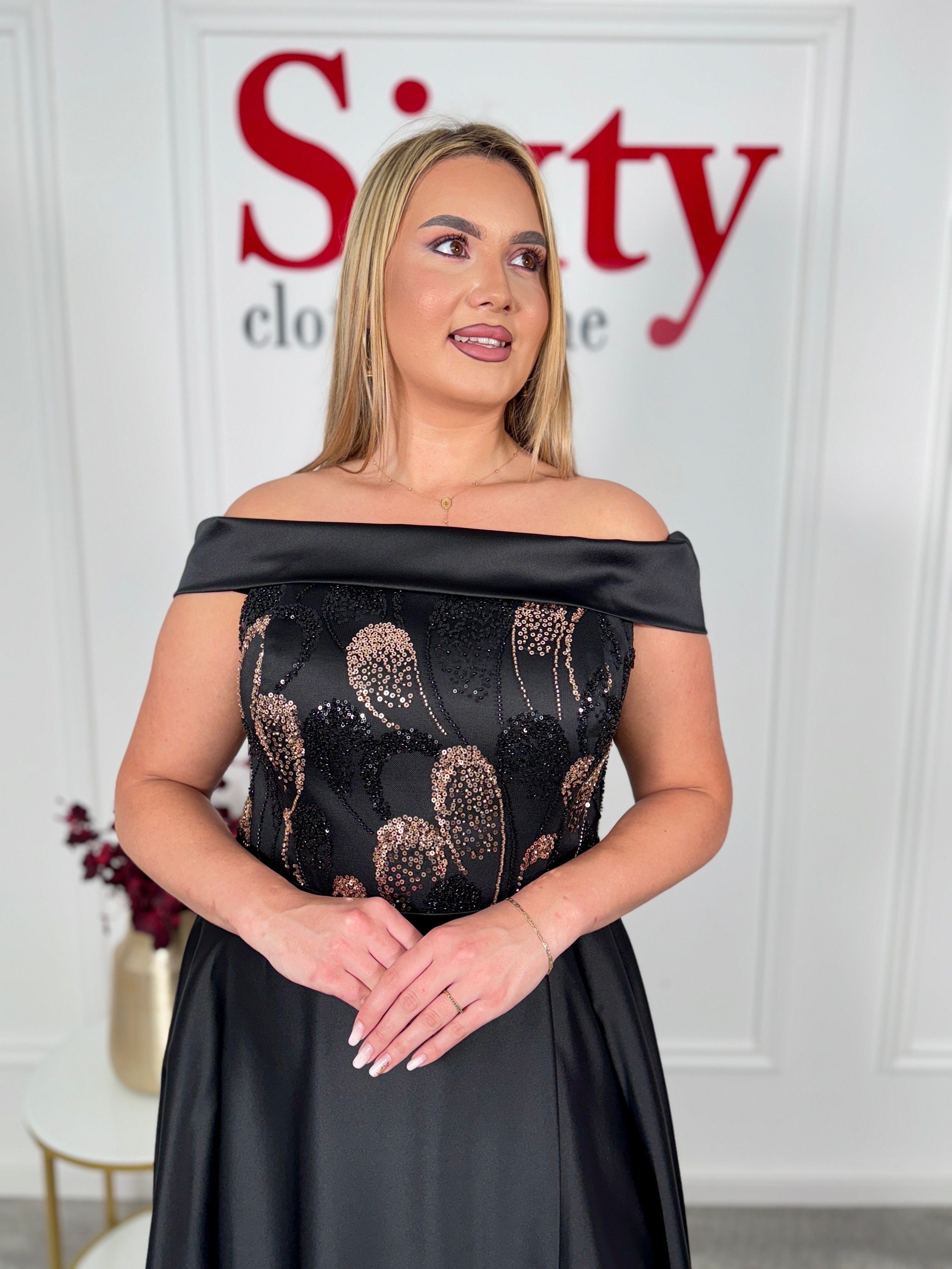 Rochie tafta Maraka