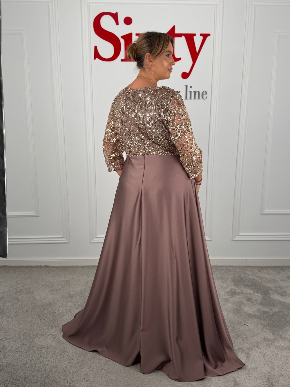 Rochie tafta Claude