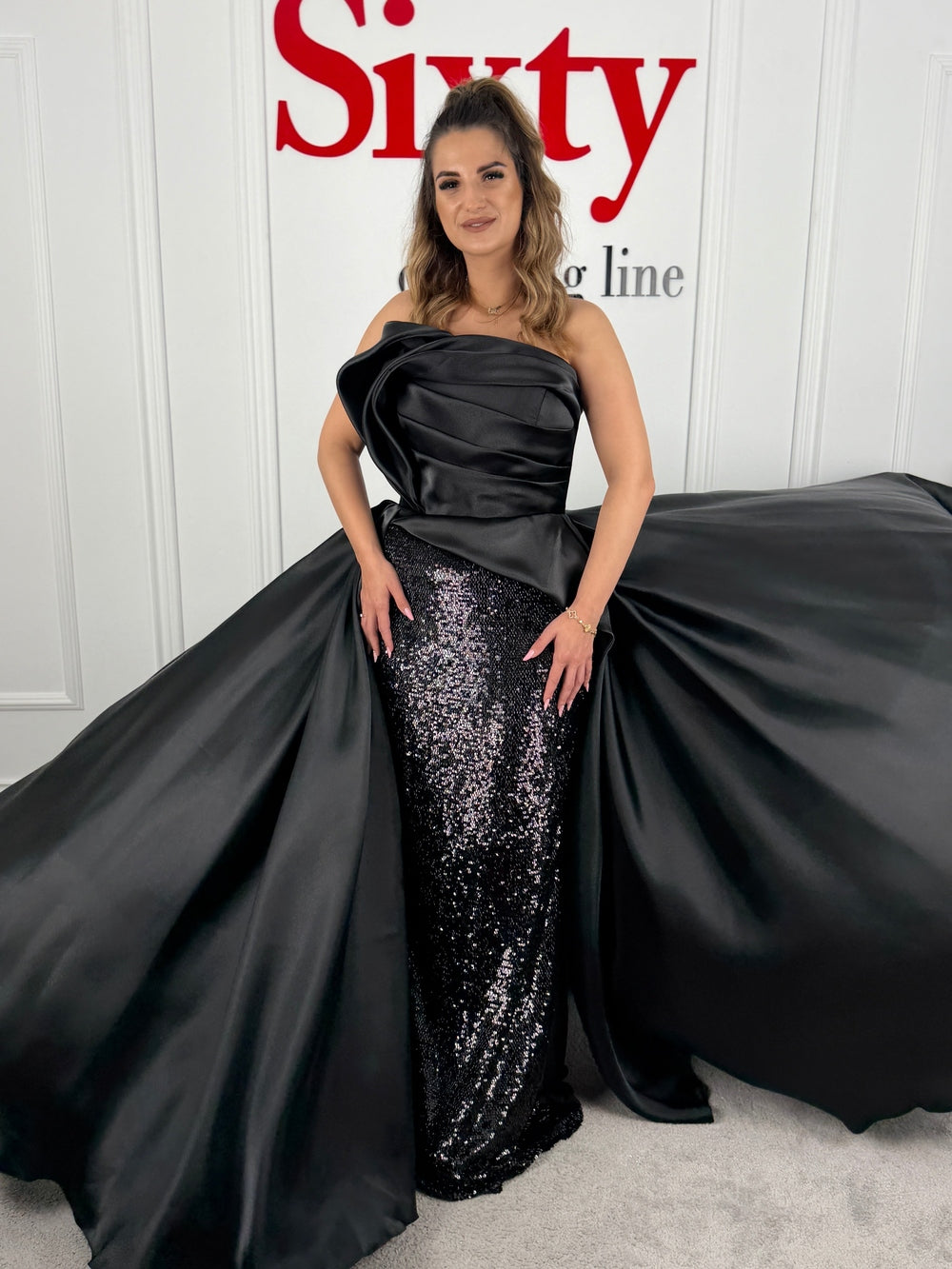 Rochie tafta Empres