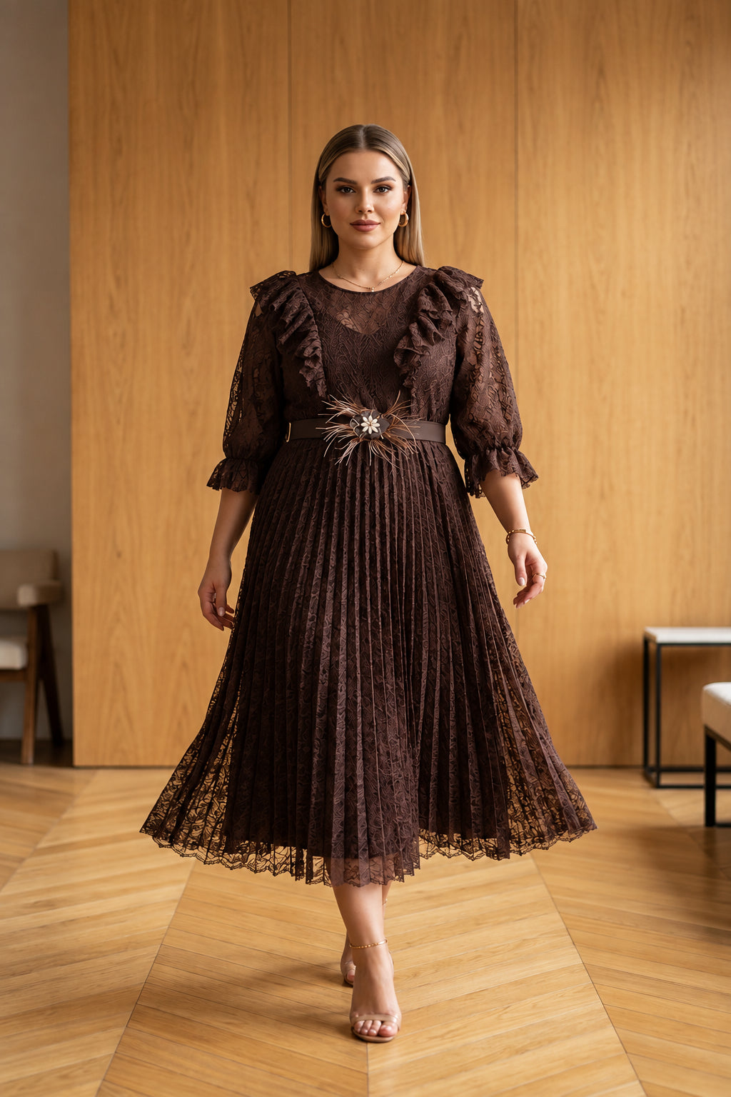 Rochie dantela Zele