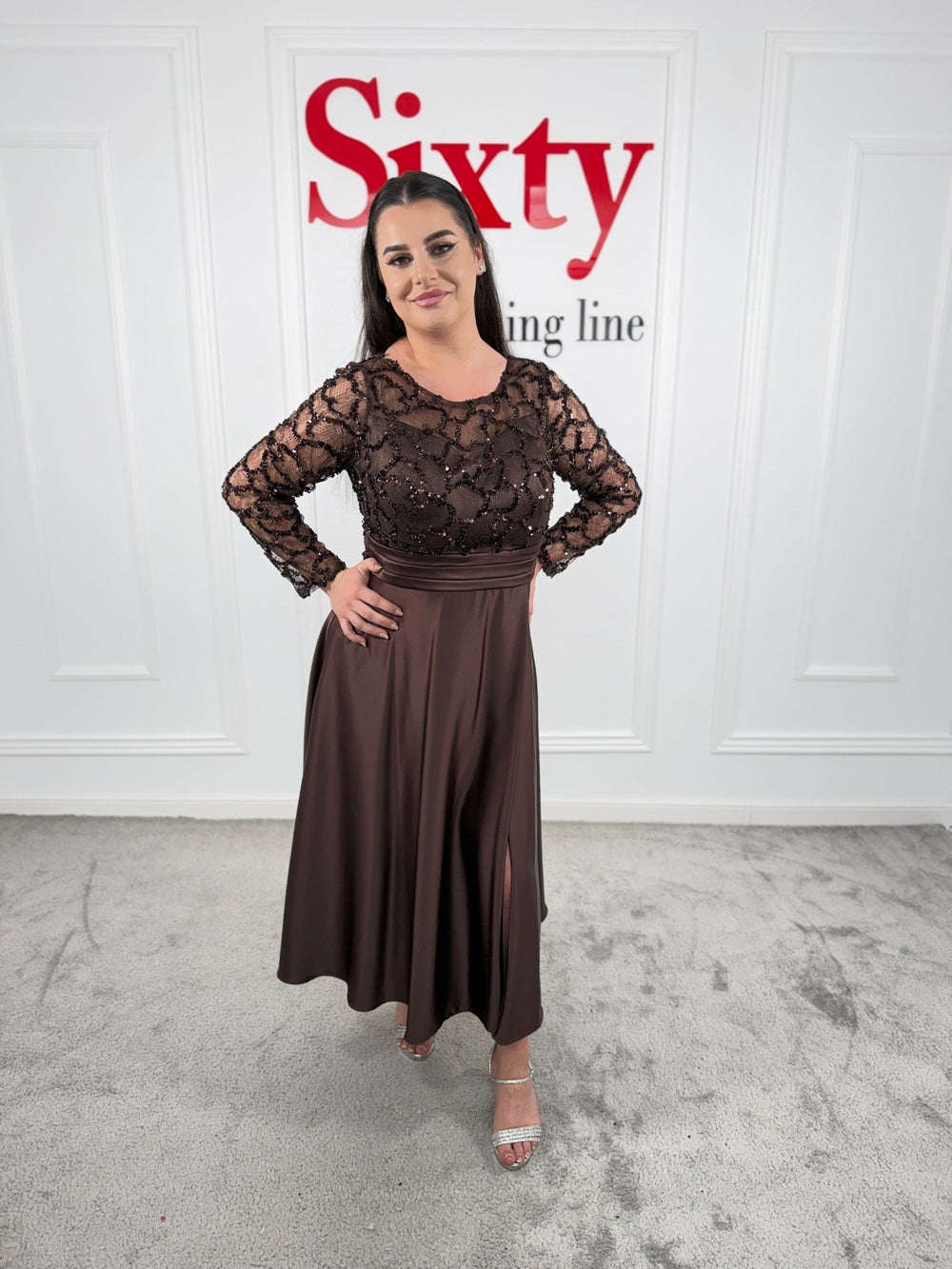 Rochie tafta Heni
