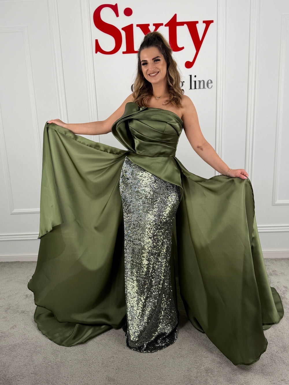 Rochie tafta Empres