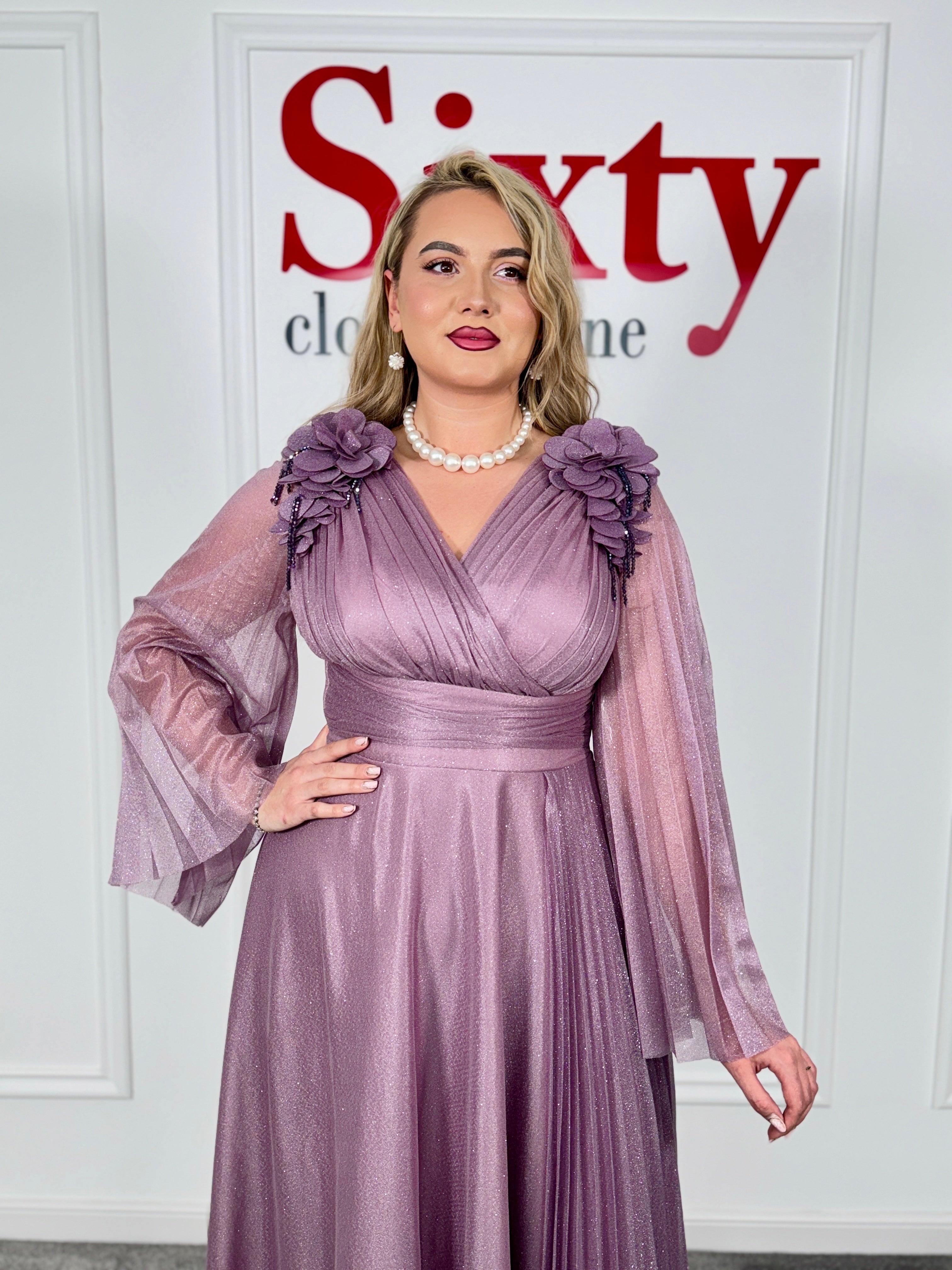 Rochie lurex Nadin