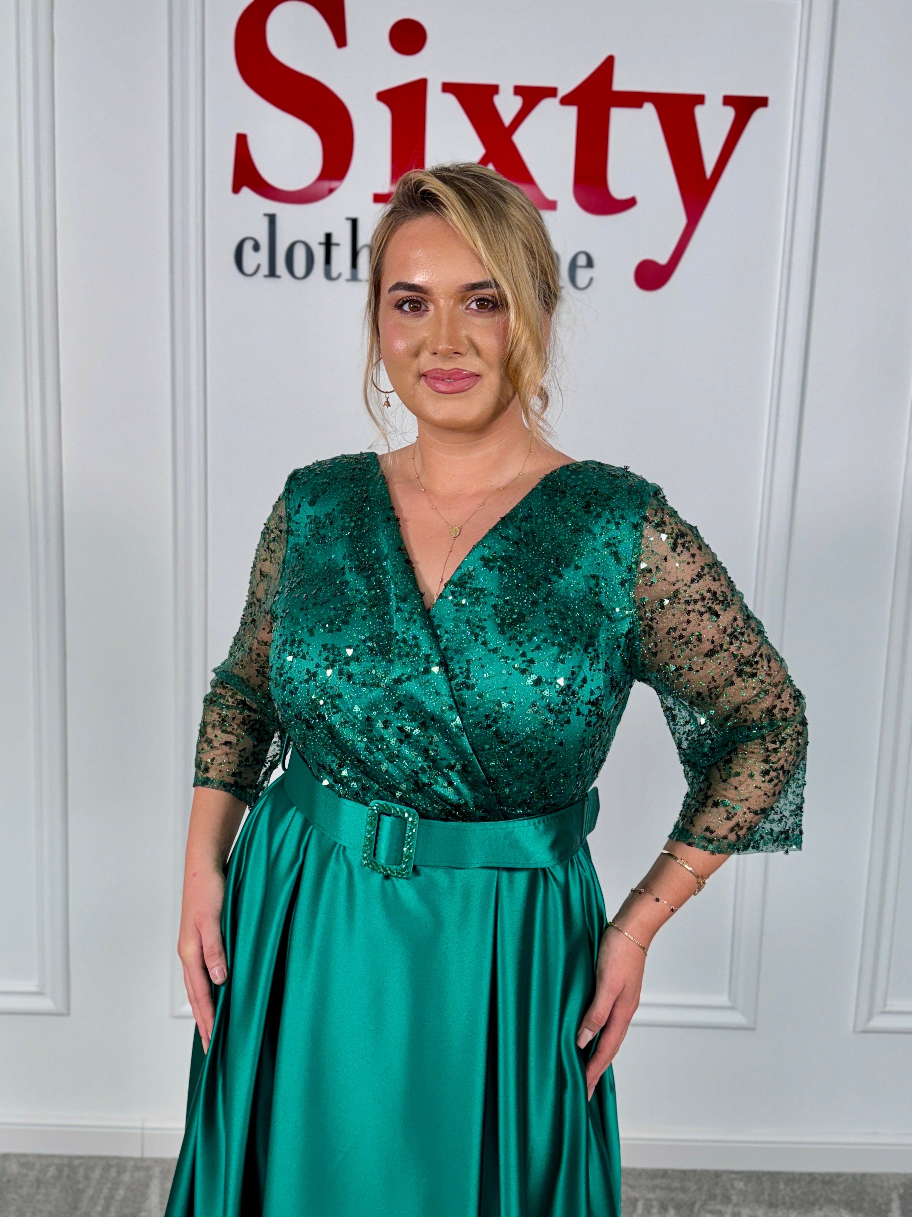 Rochie tafta Claris