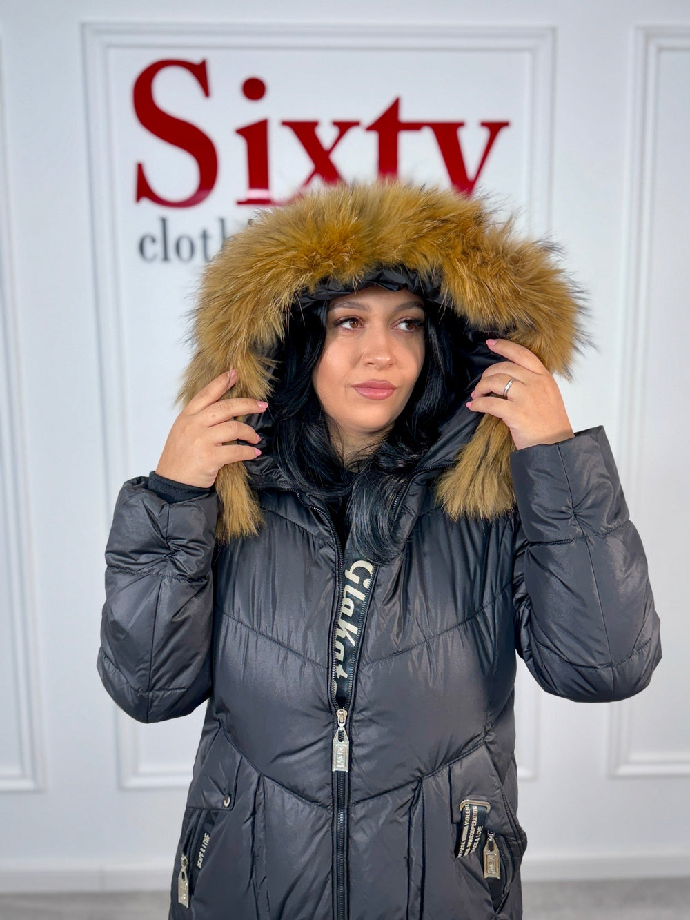 Geaca fas cu blana naturala Mia