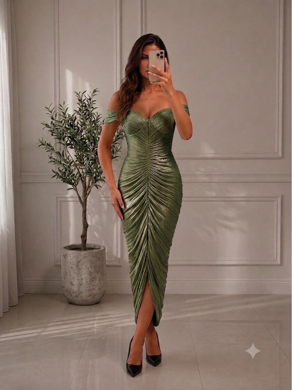 Rochie voal Helis