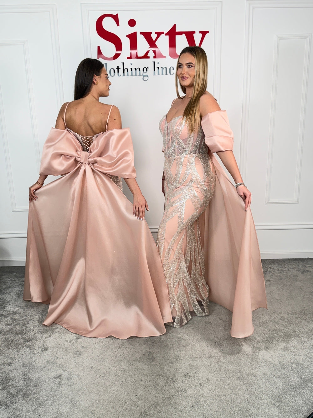 Rochie dantela cu paiete Avela