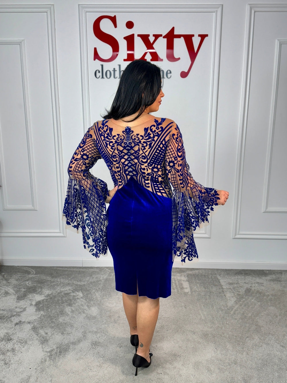 Rochie catifea Valerie