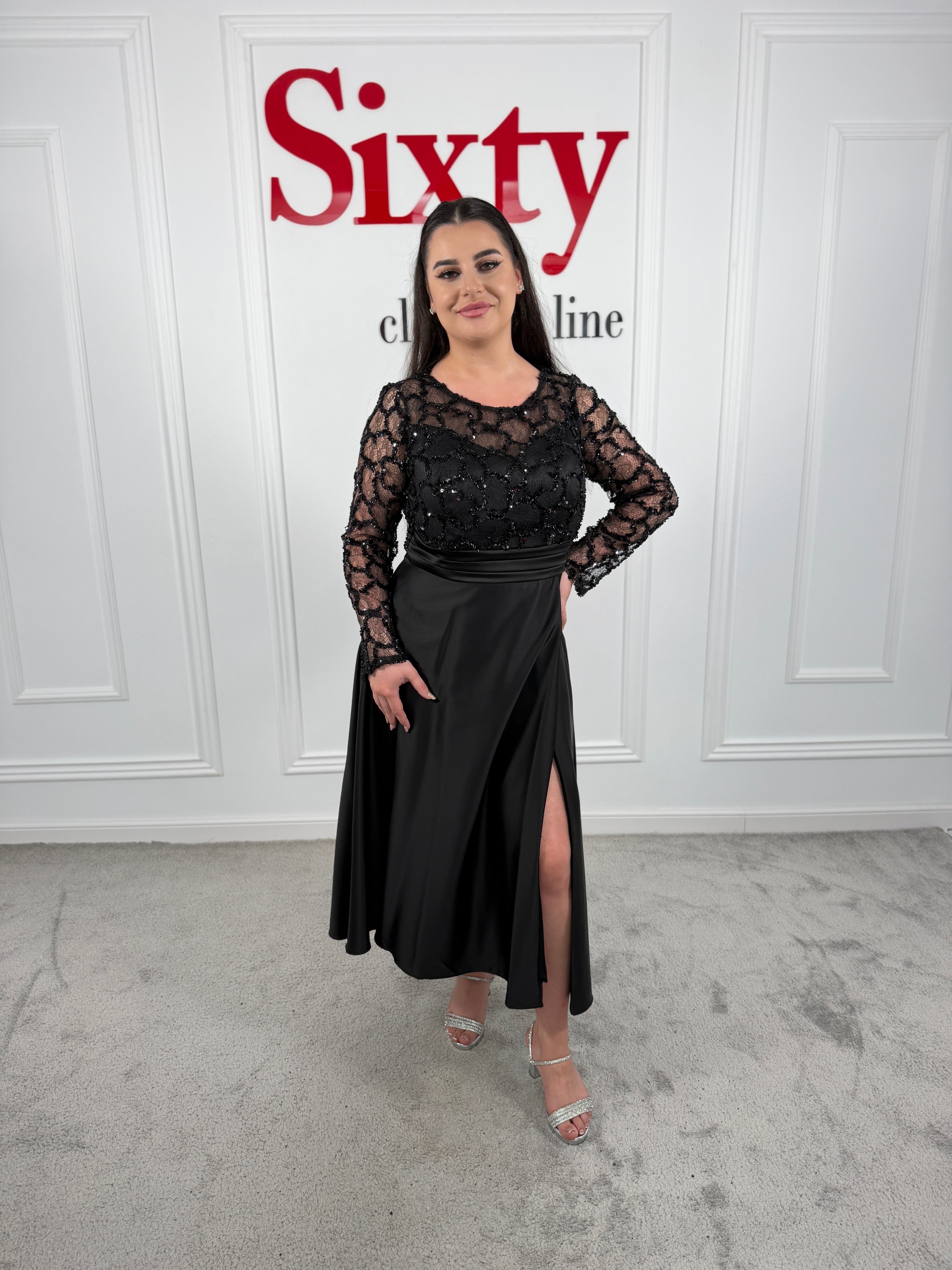 Rochie tafta Heni