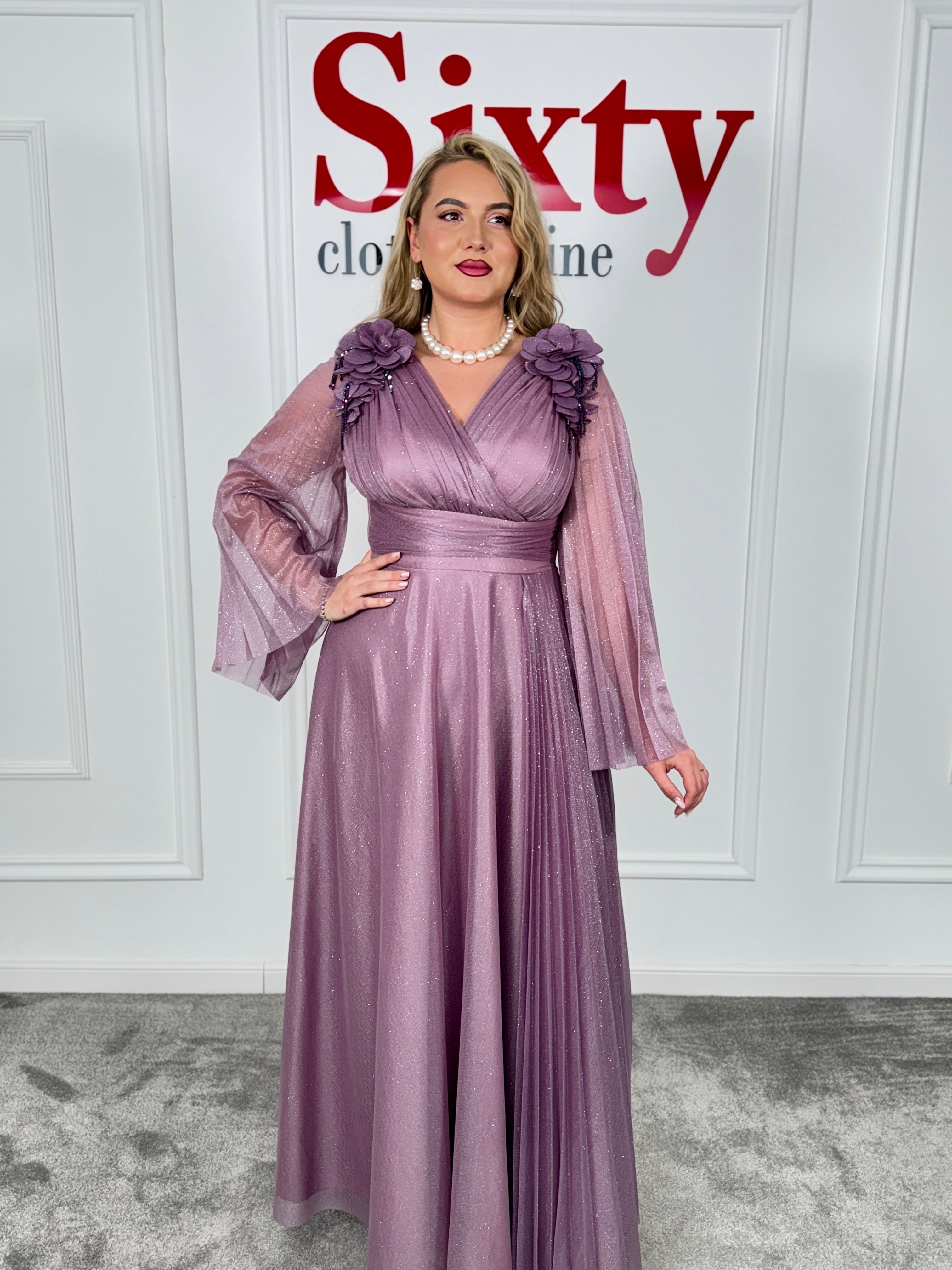 Rochie lurex Nadin