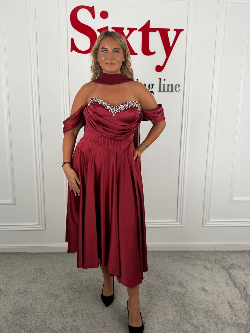 Rochie tafta Aveline
