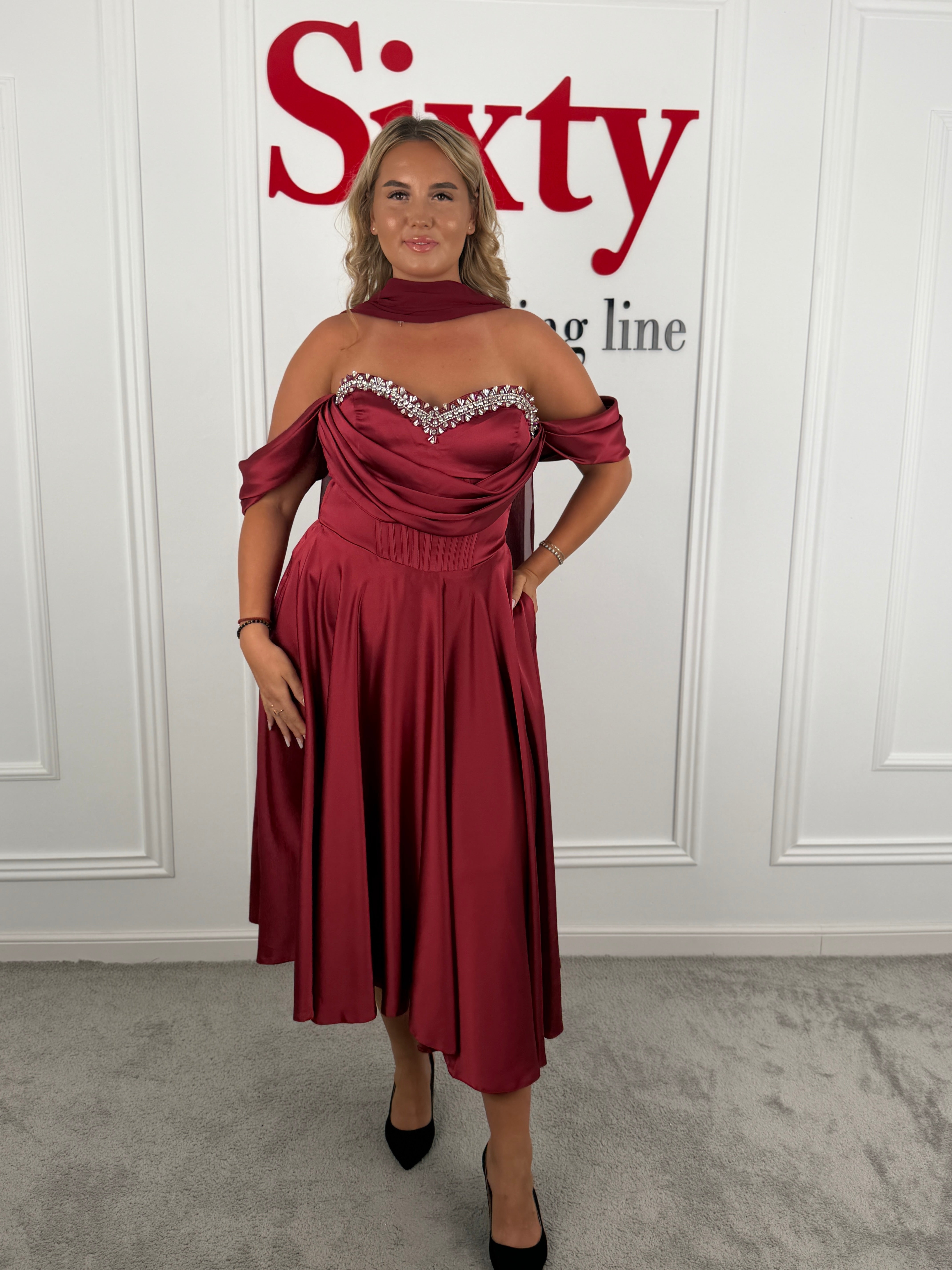 Rochie tafta Aveline