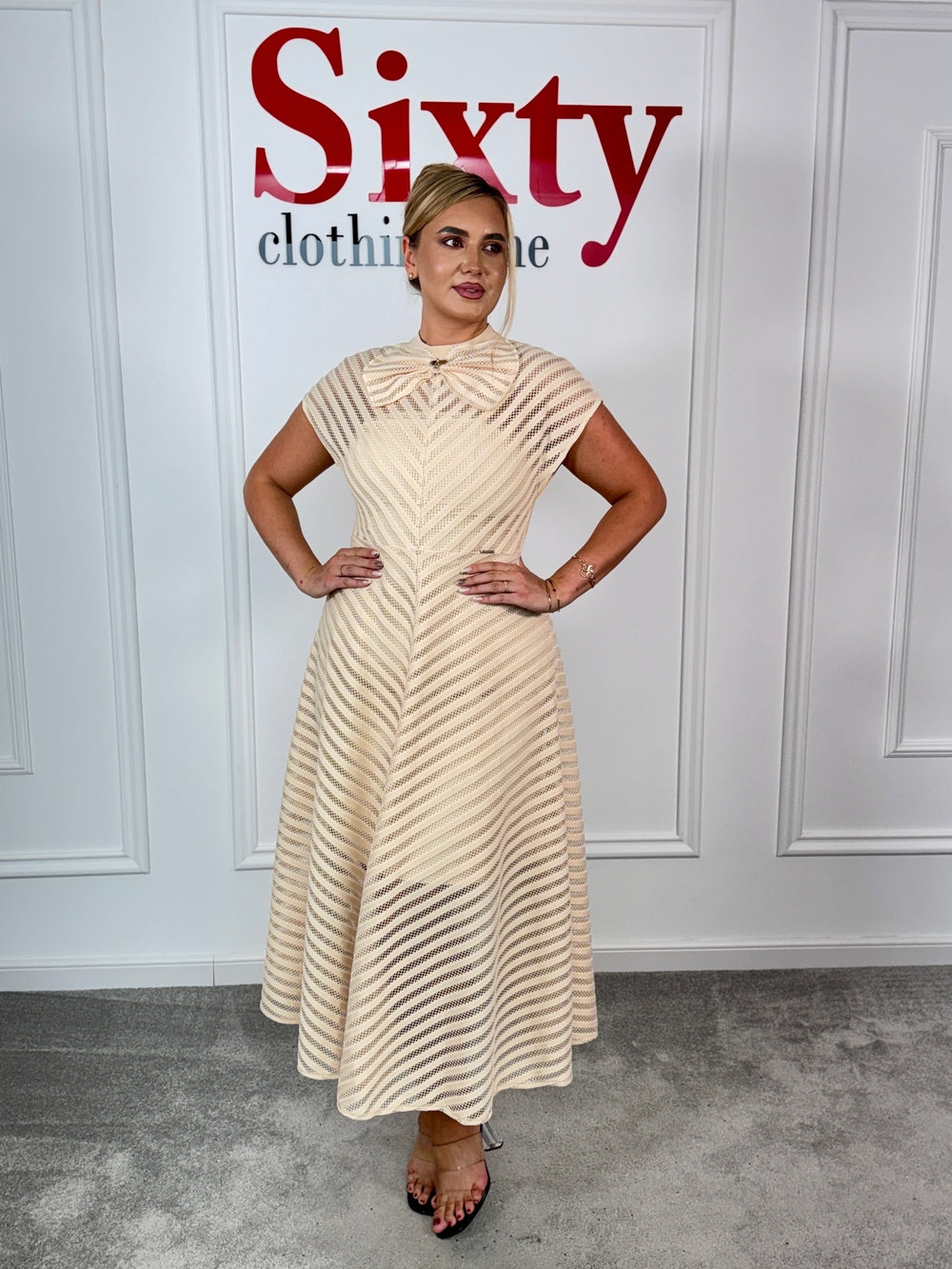 Rochie dantela Leona