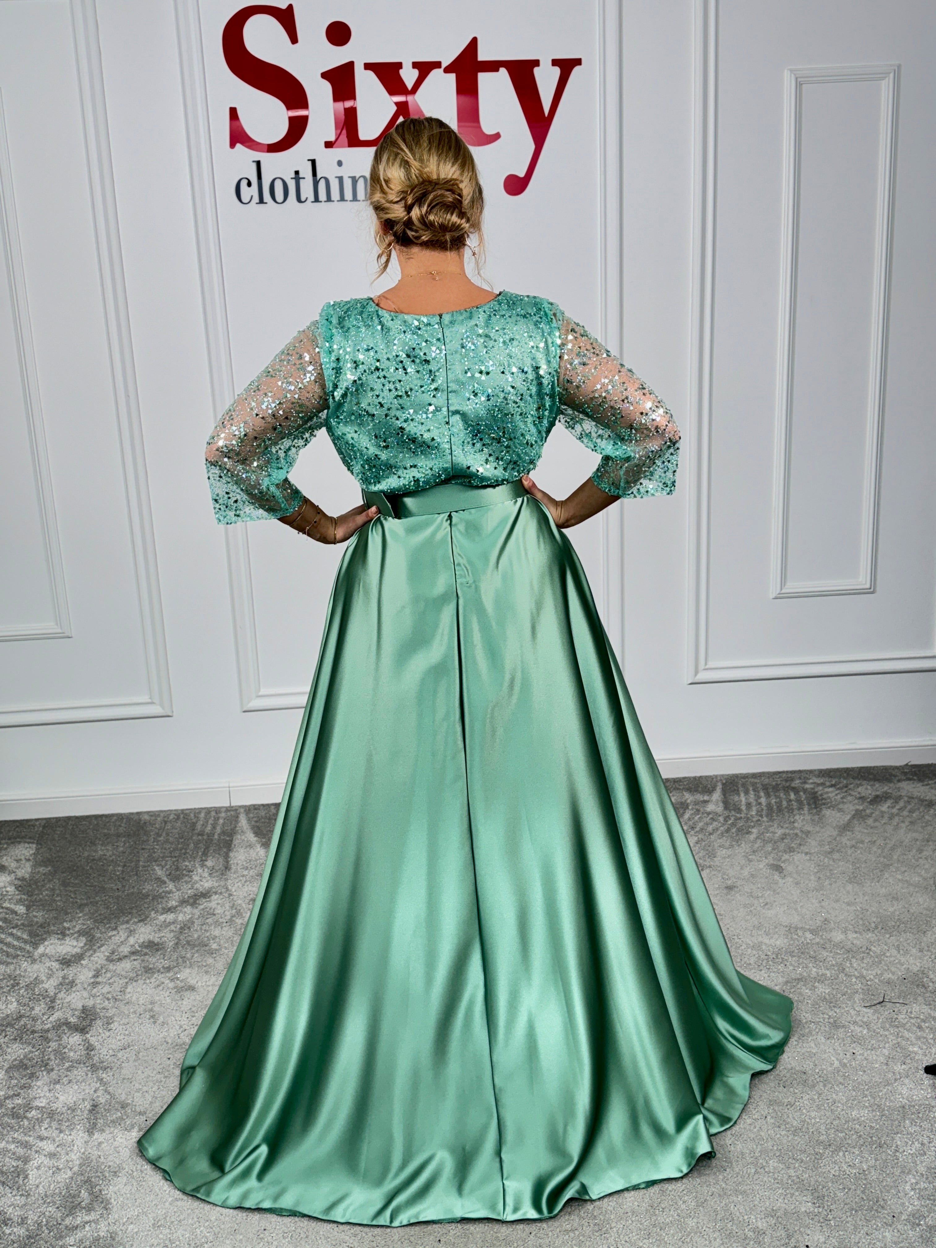 Rochie tafta Claris