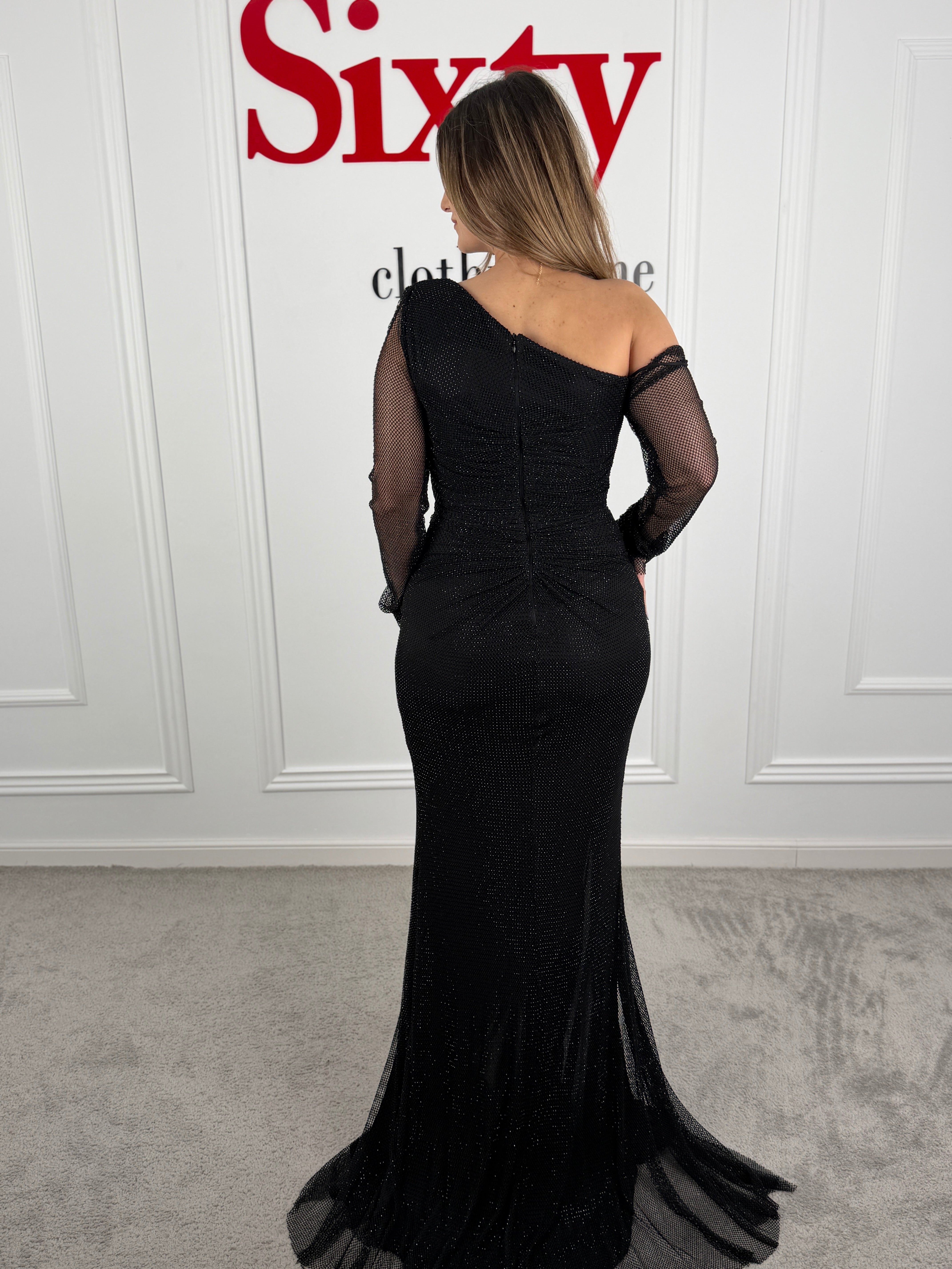 Rochie plasa cu pietre Katrine