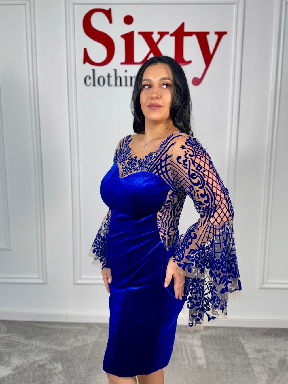 Rochie catifea Valerie