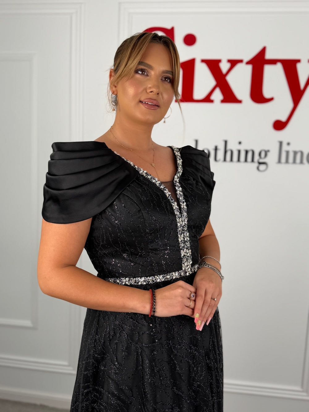 Rochie dantela cu piete Margot