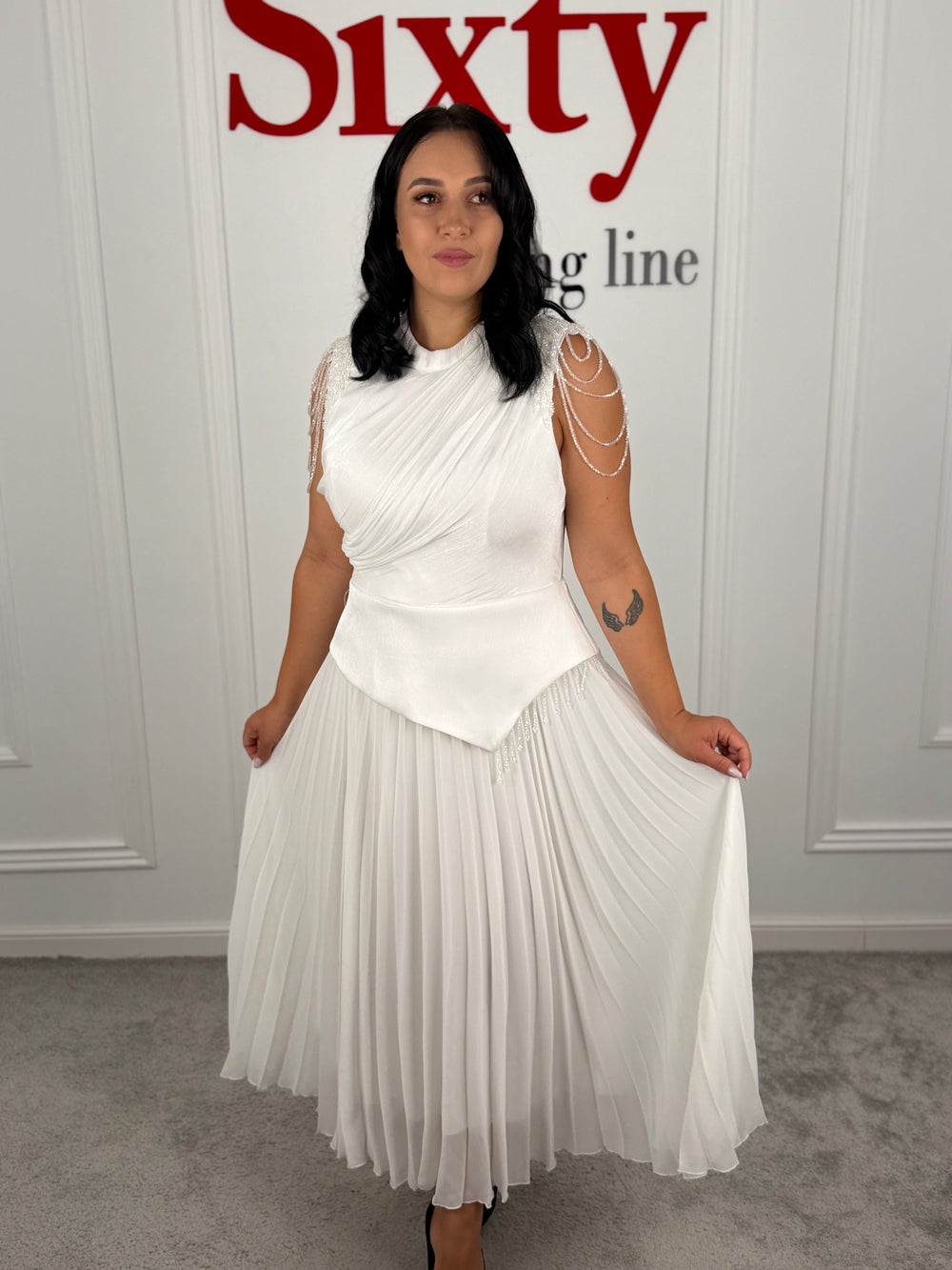 Rochie voal Anais