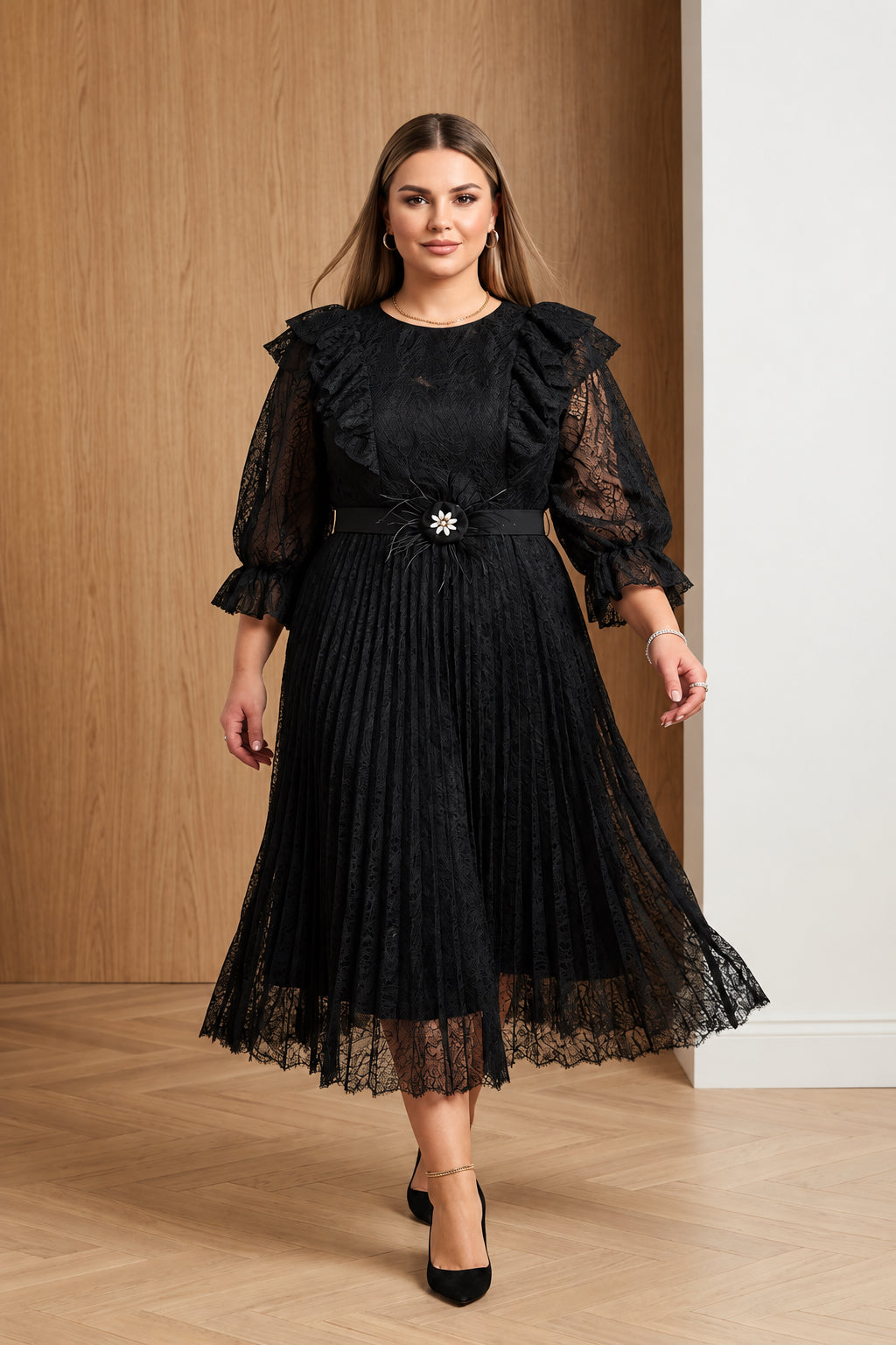 Rochie dantela Zele