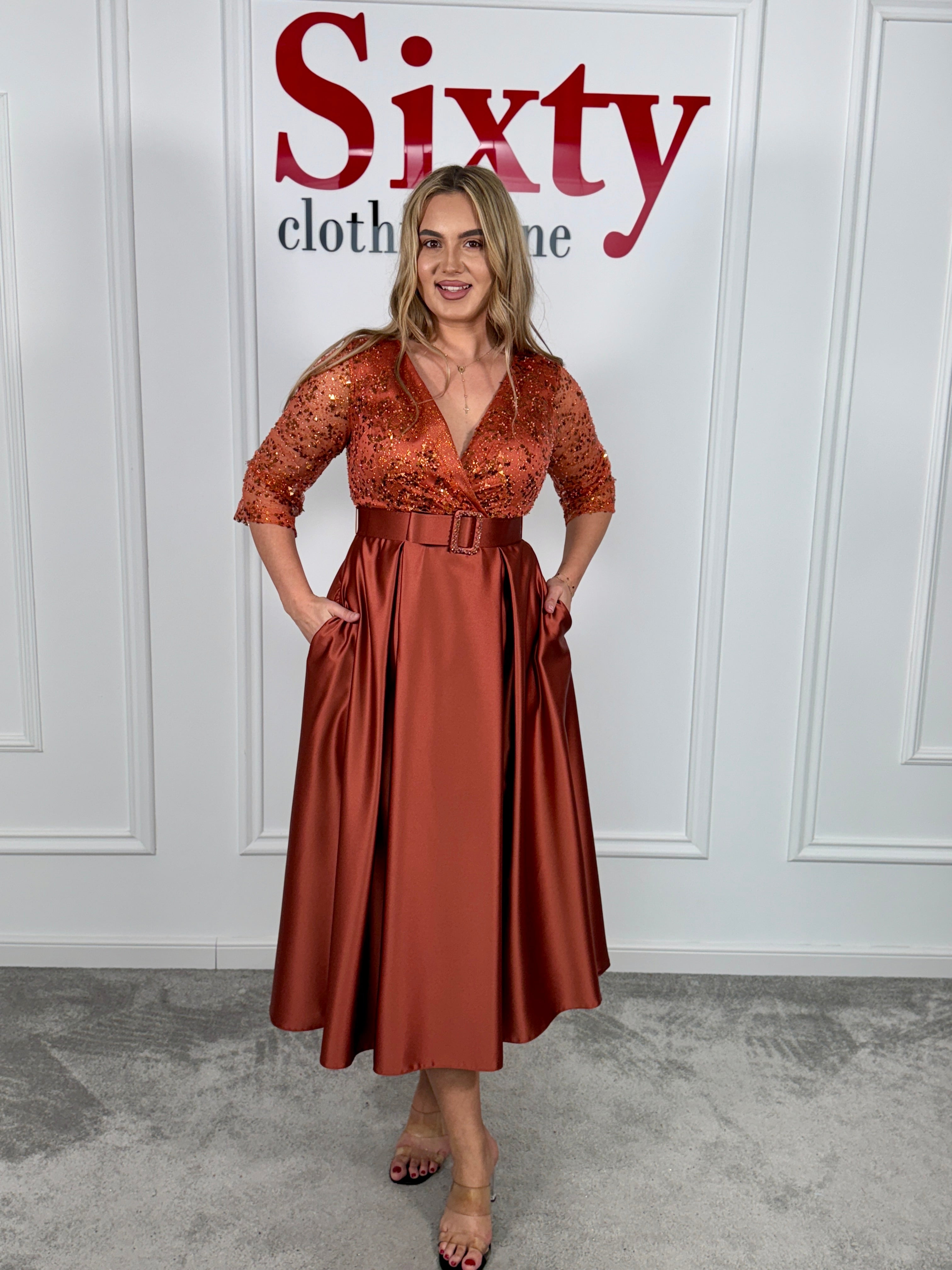Rochie tafta Jessy