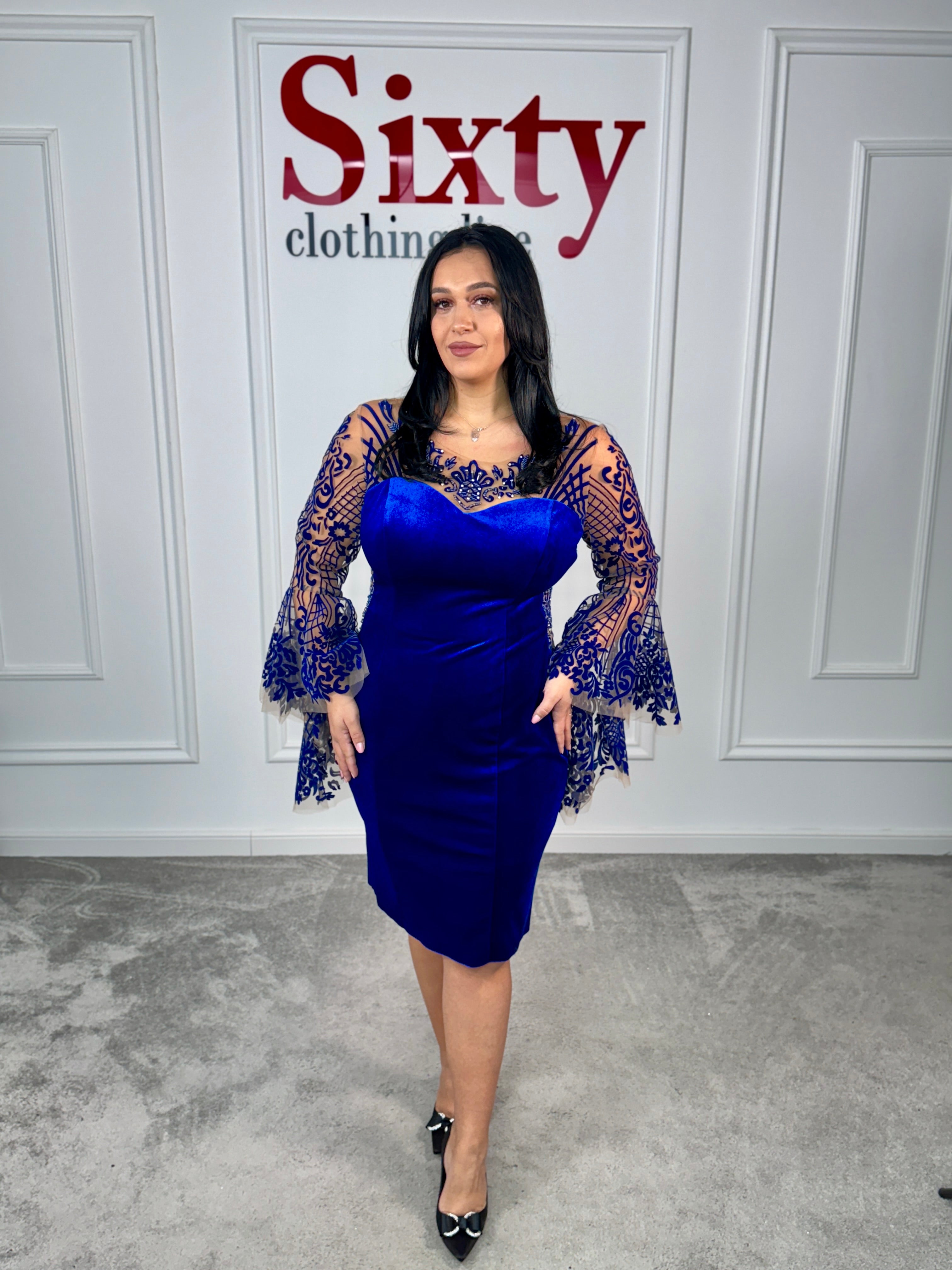 Rochie catifea Valerie
