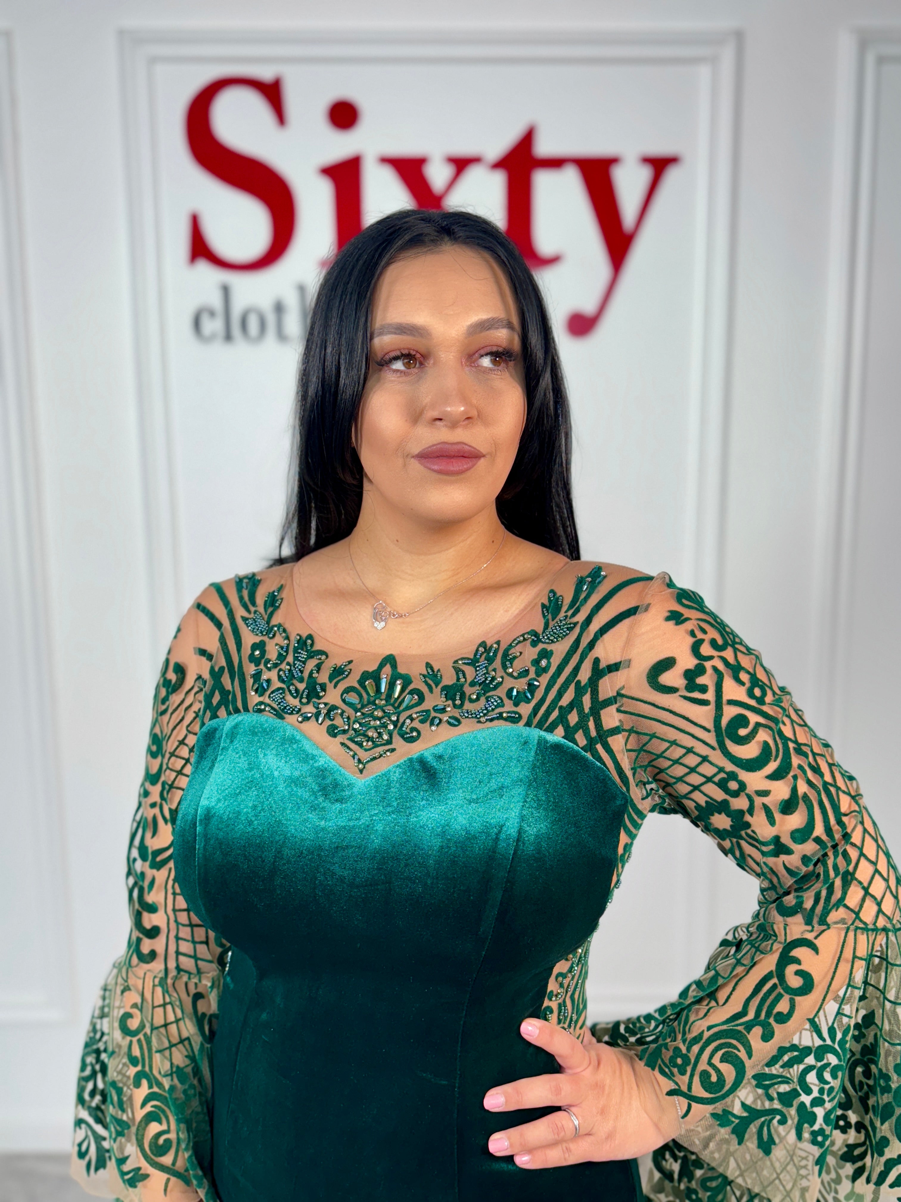 Rochie catifea Valerie