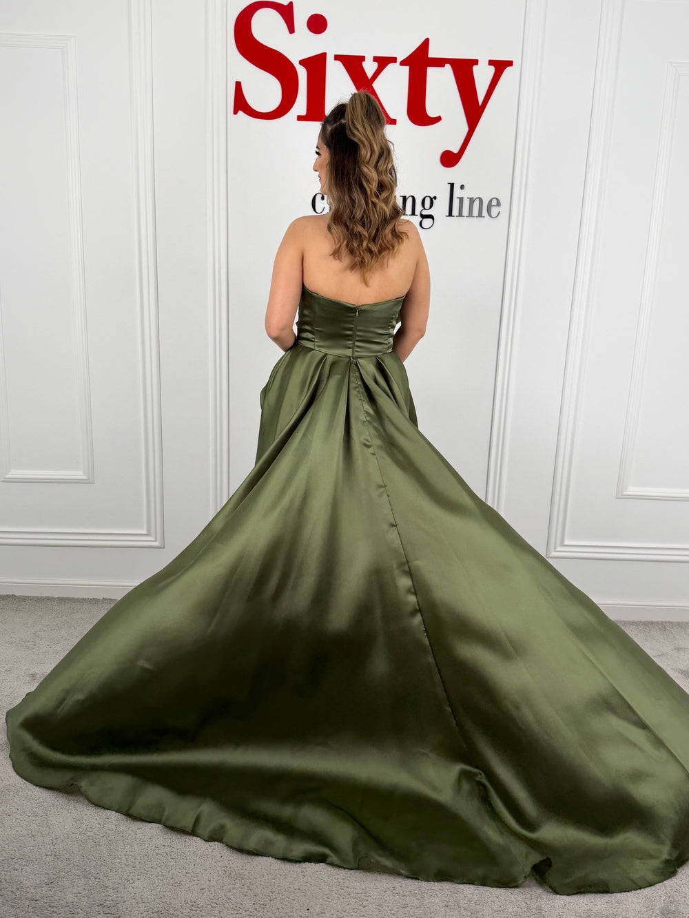 Rochie tafta Empres