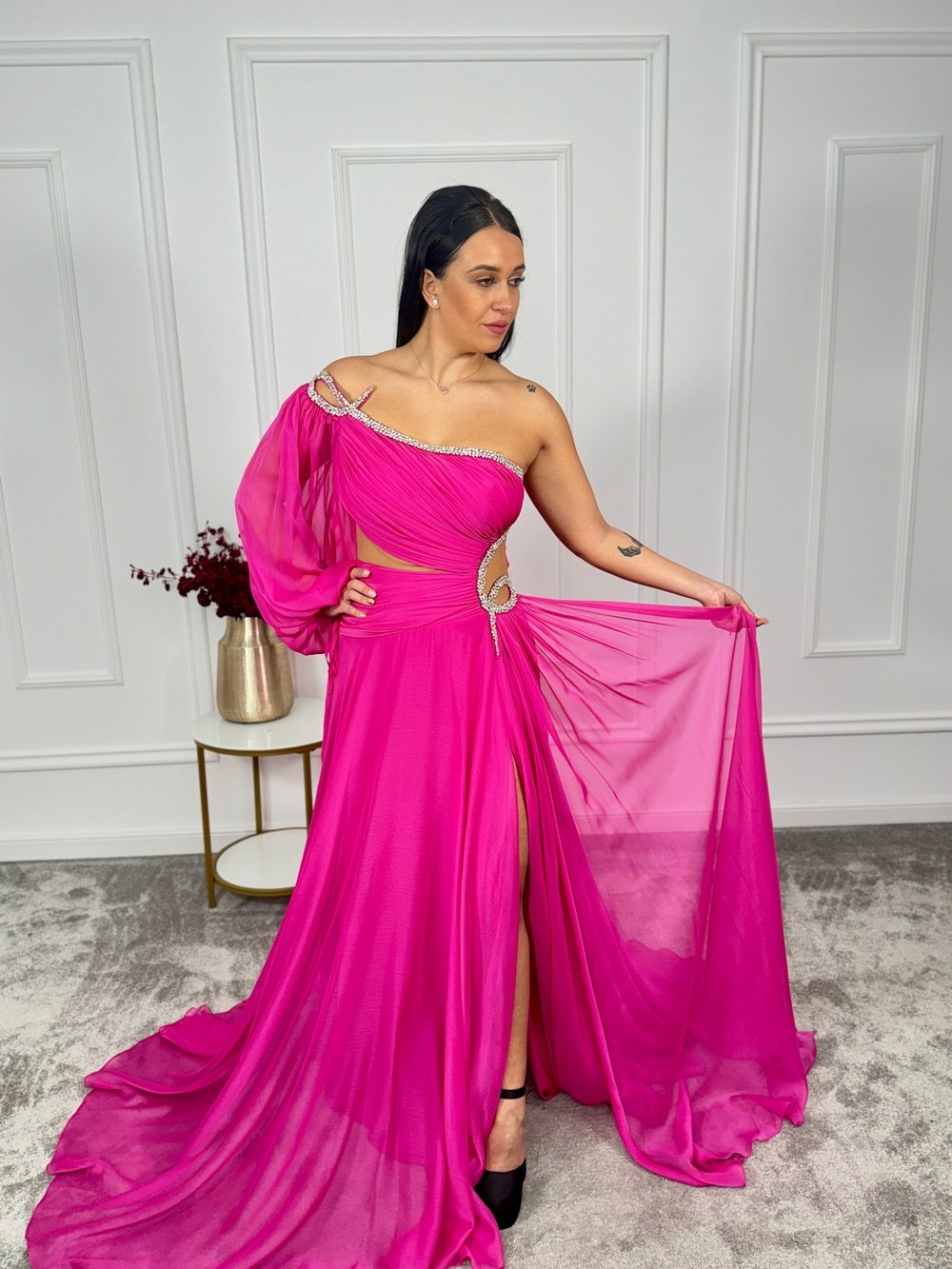 Rochie voal Albana