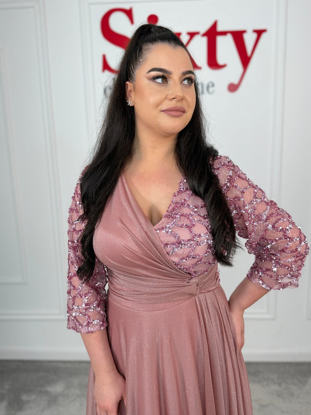 Rochie lurex cu paiete Ruxi