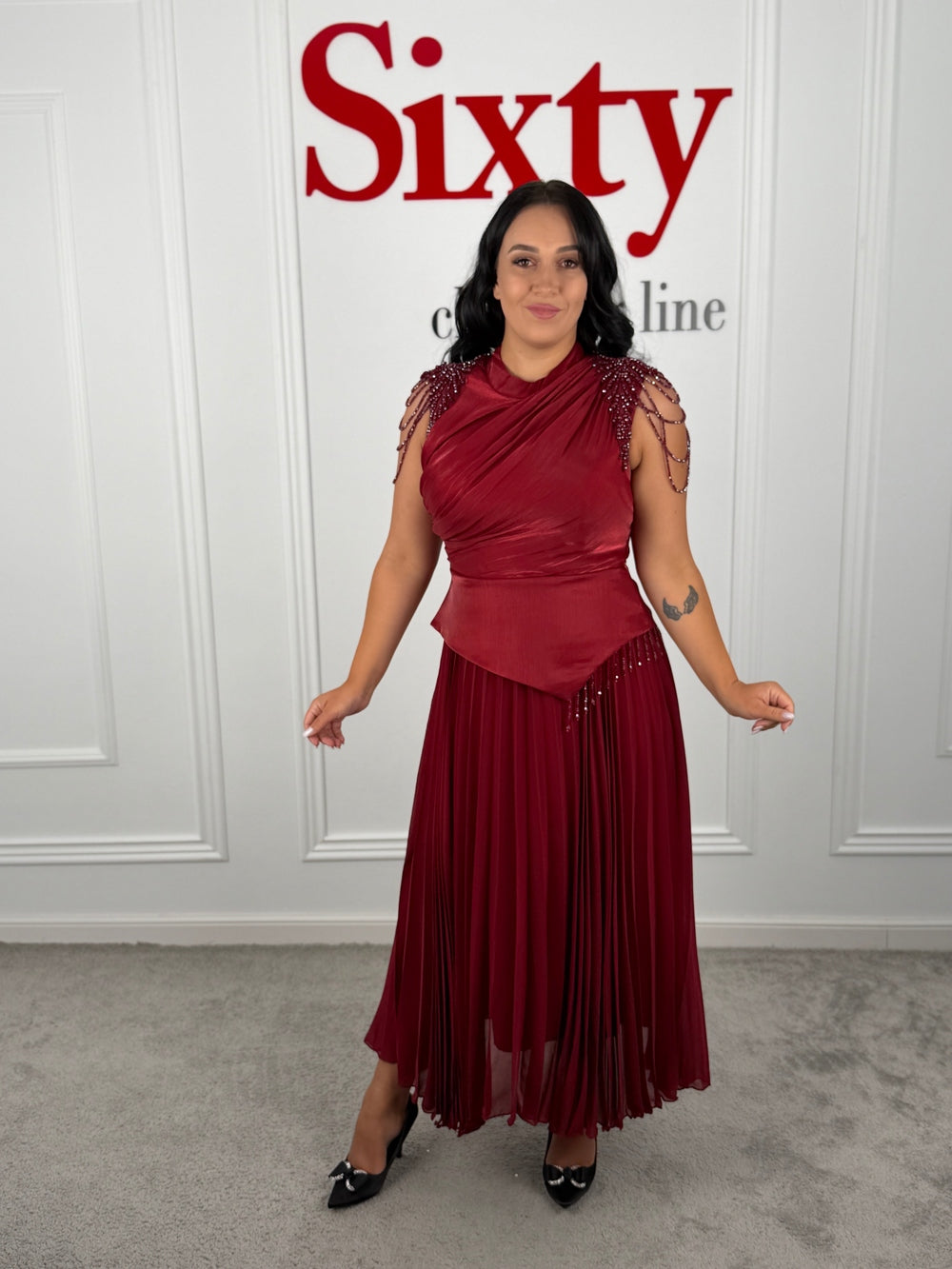 Rochie voal Anais