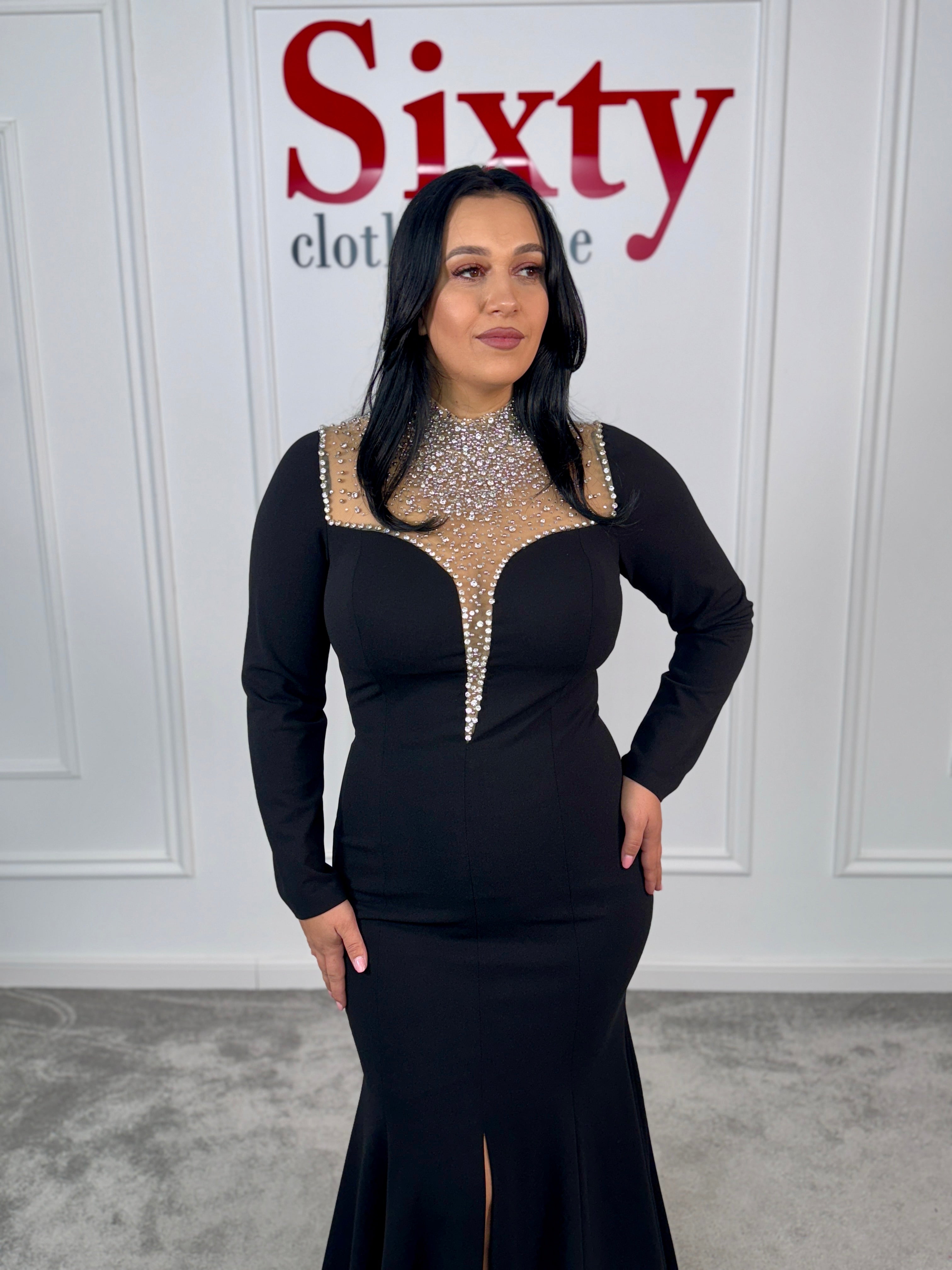 Rochie stofa cu pietre Anelis