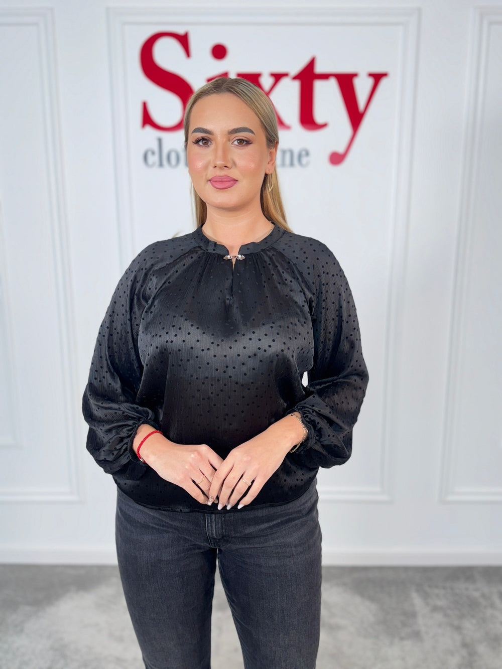 Camasa satin Melania