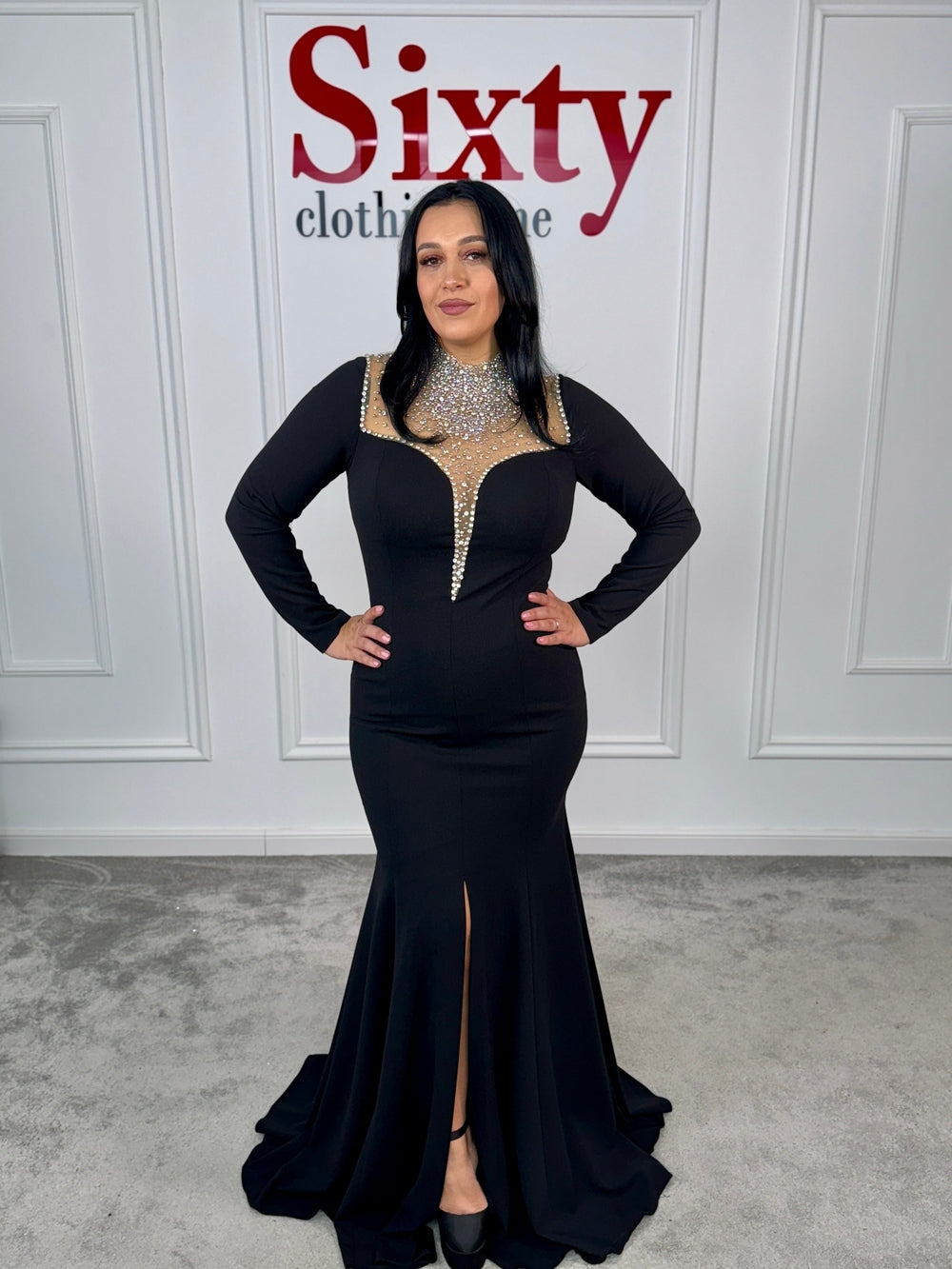 Rochie stofa cu pietre Anelis