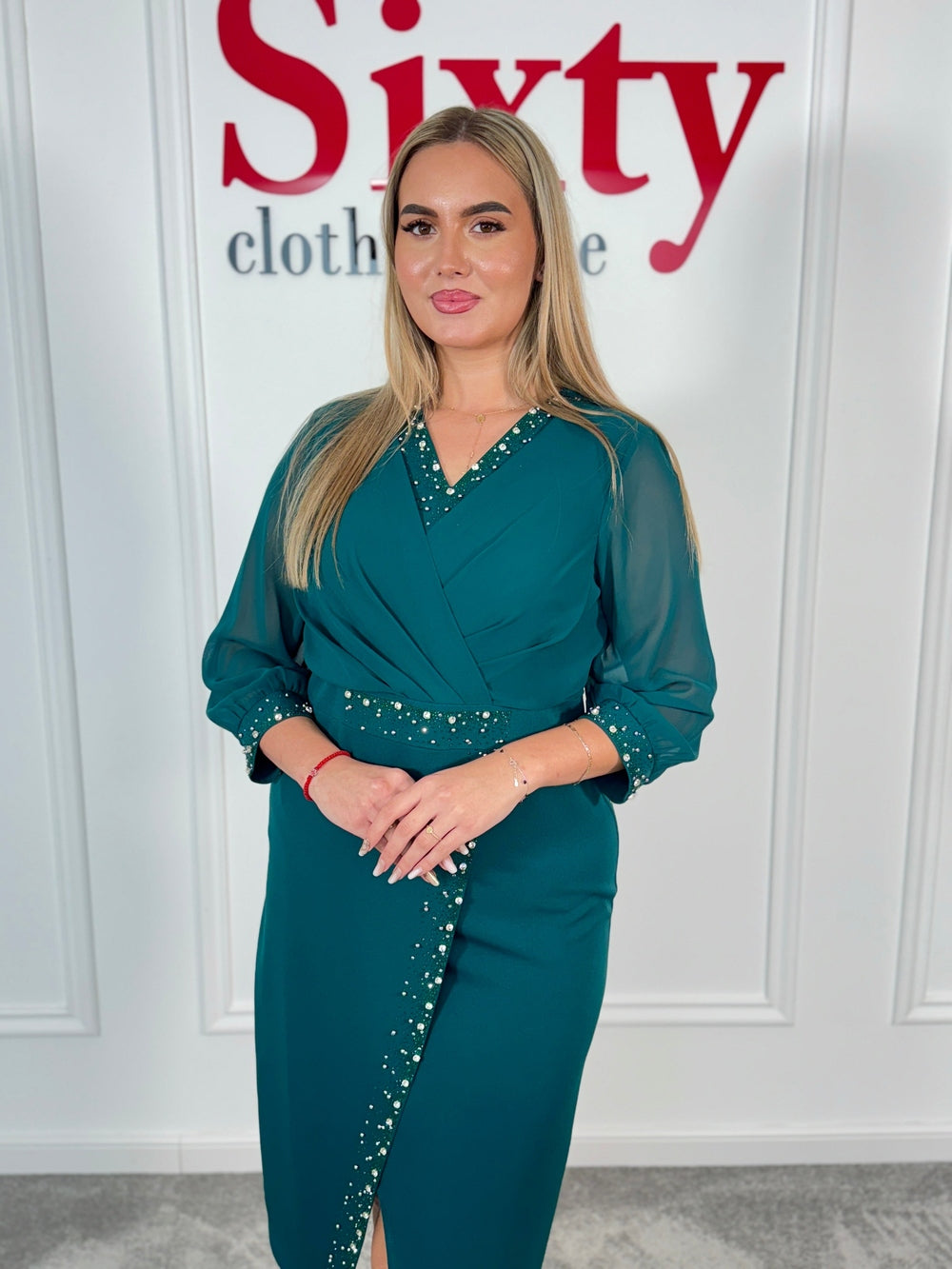 Rochie stofa cu pietre Renia