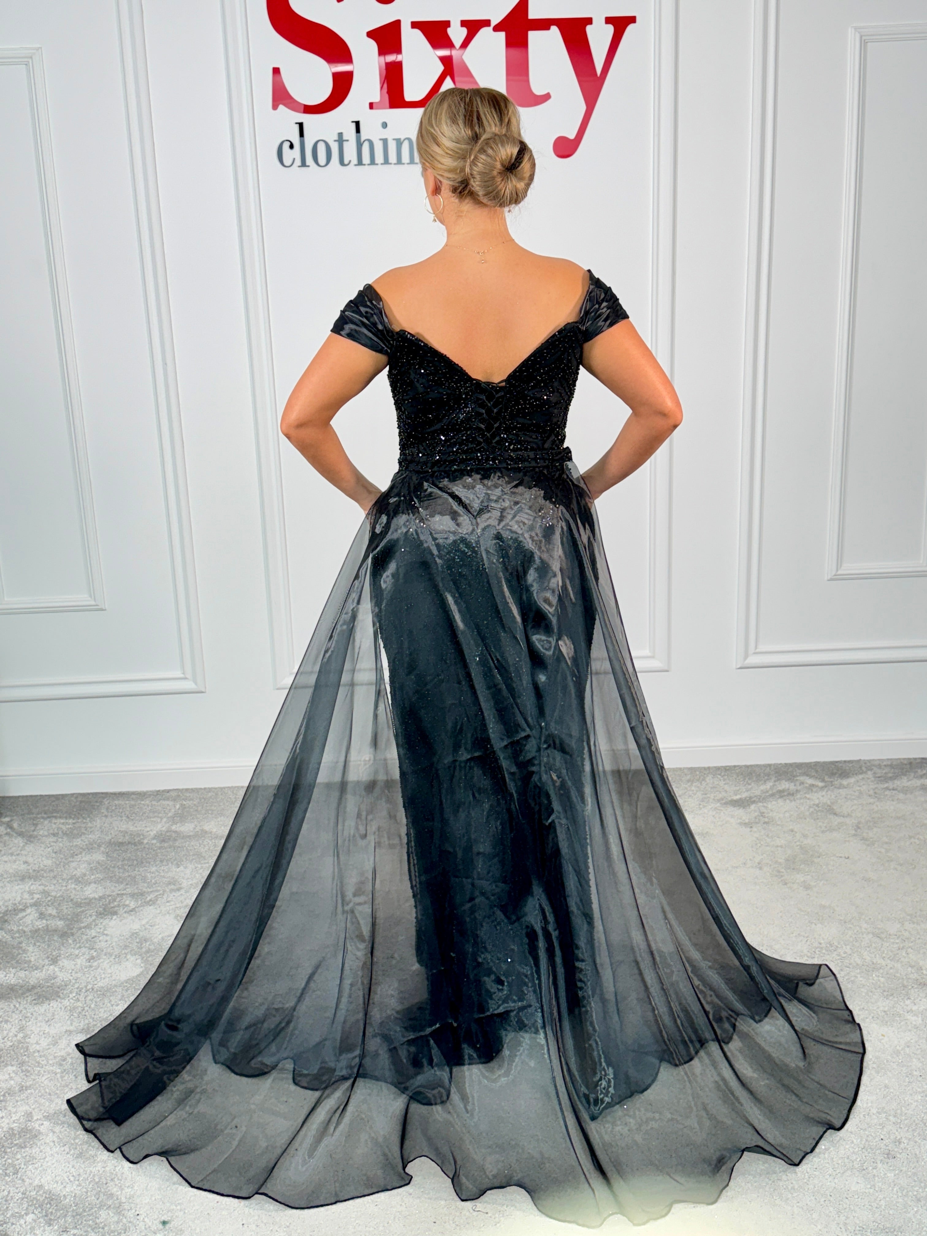 Rochie dantela cu perle Anastasia