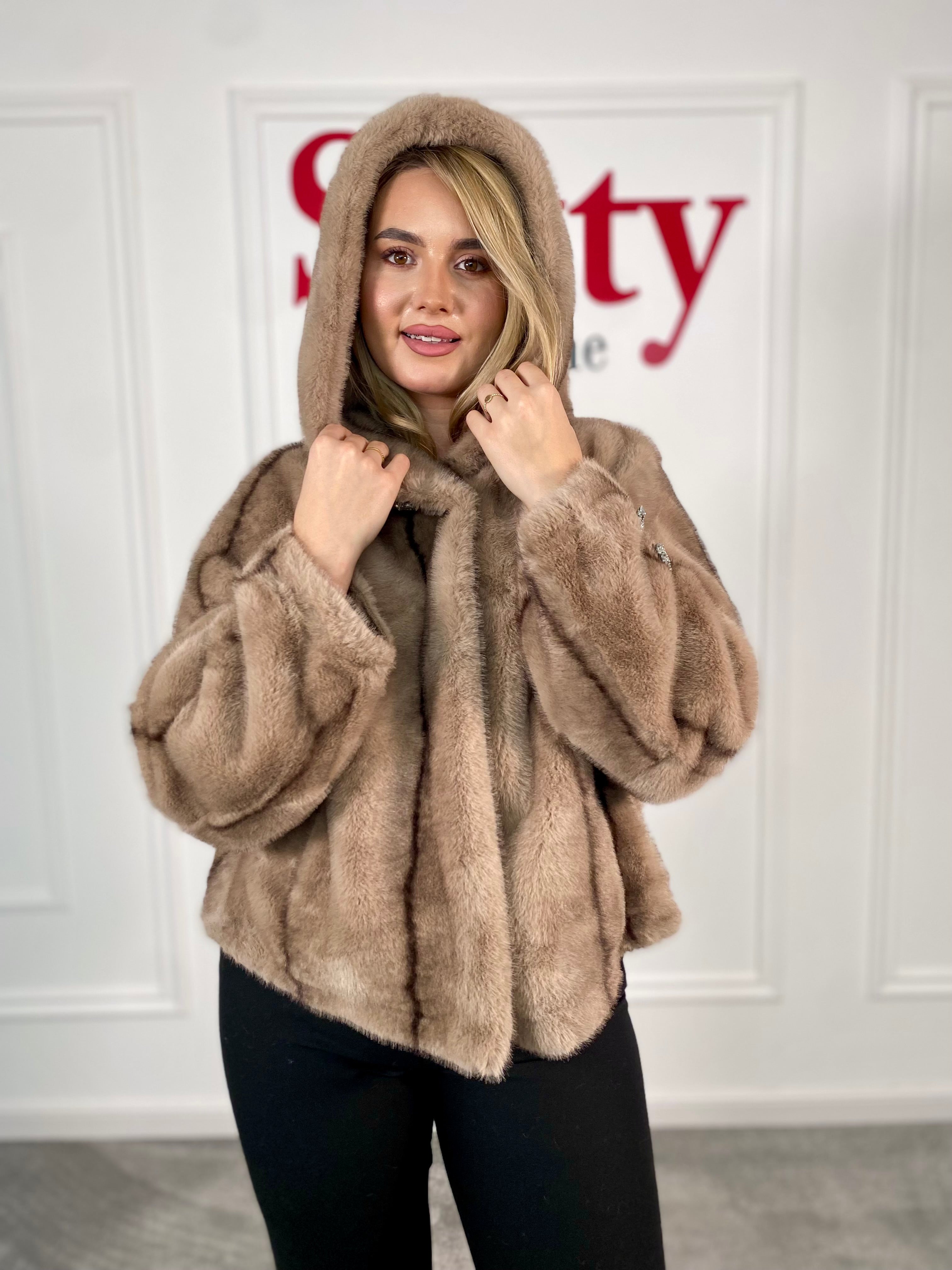 Geaca blana ecologica Oli