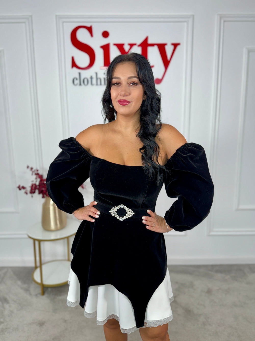 Rochie catifea Gloria