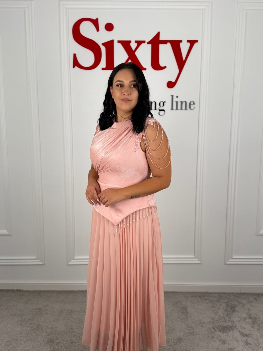 Rochie voal Anais