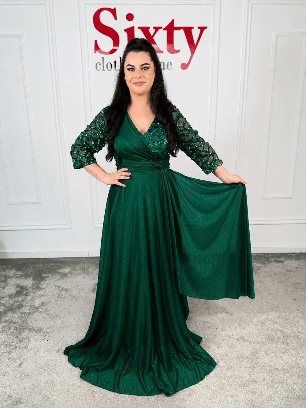 Rochie lurex cu paiete Ruxi