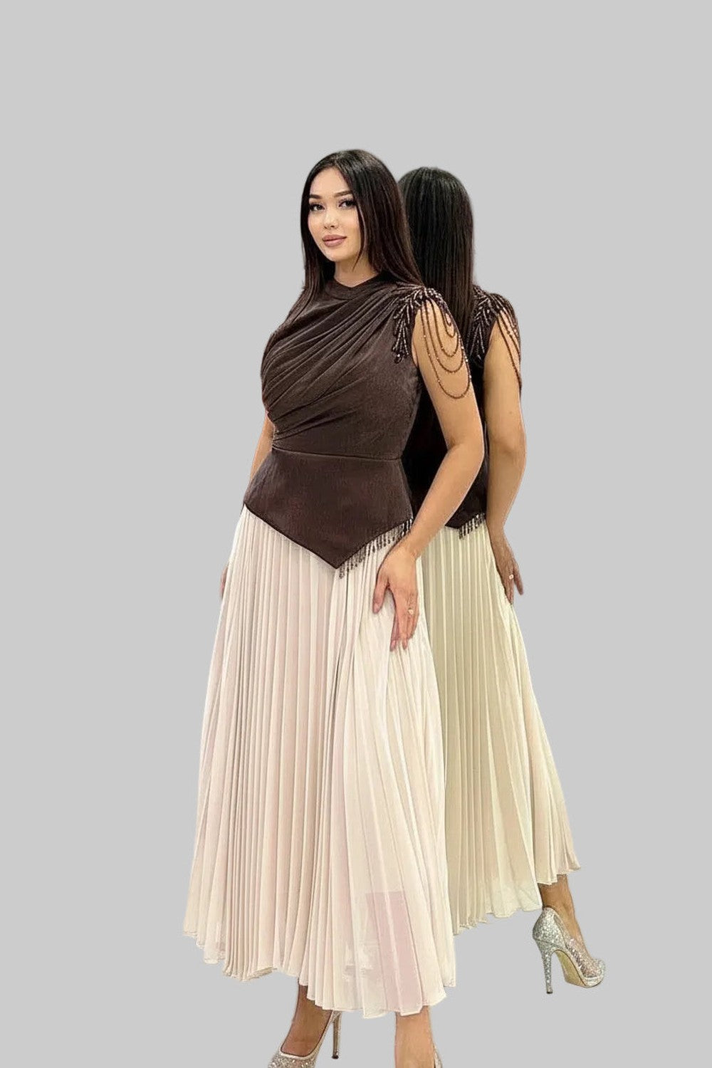 Rochie voal Anais