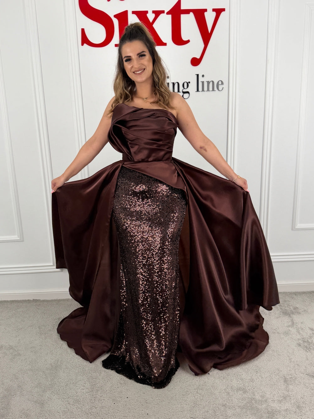 Rochie tafta Empres