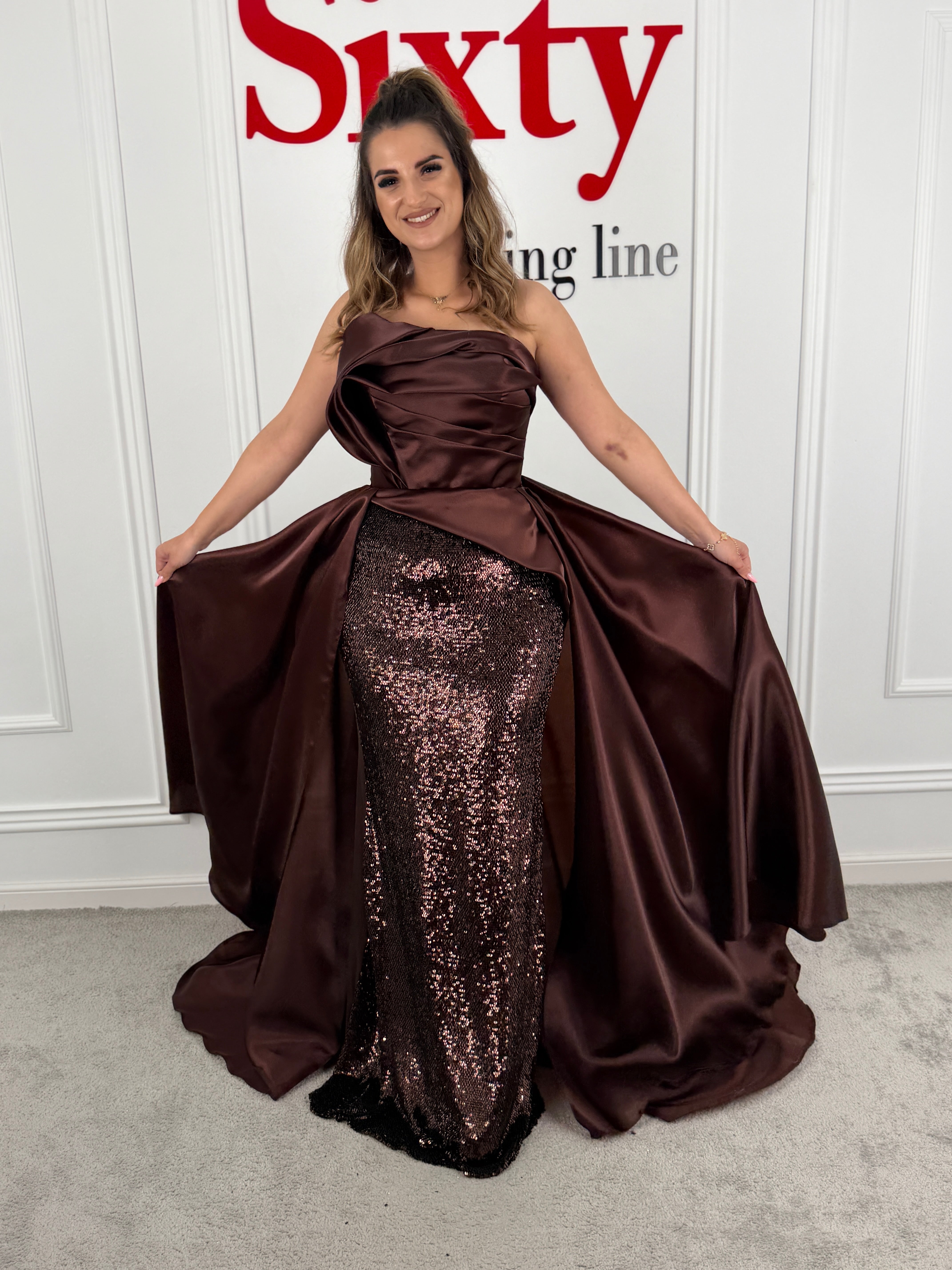 Rochie tafta Empres