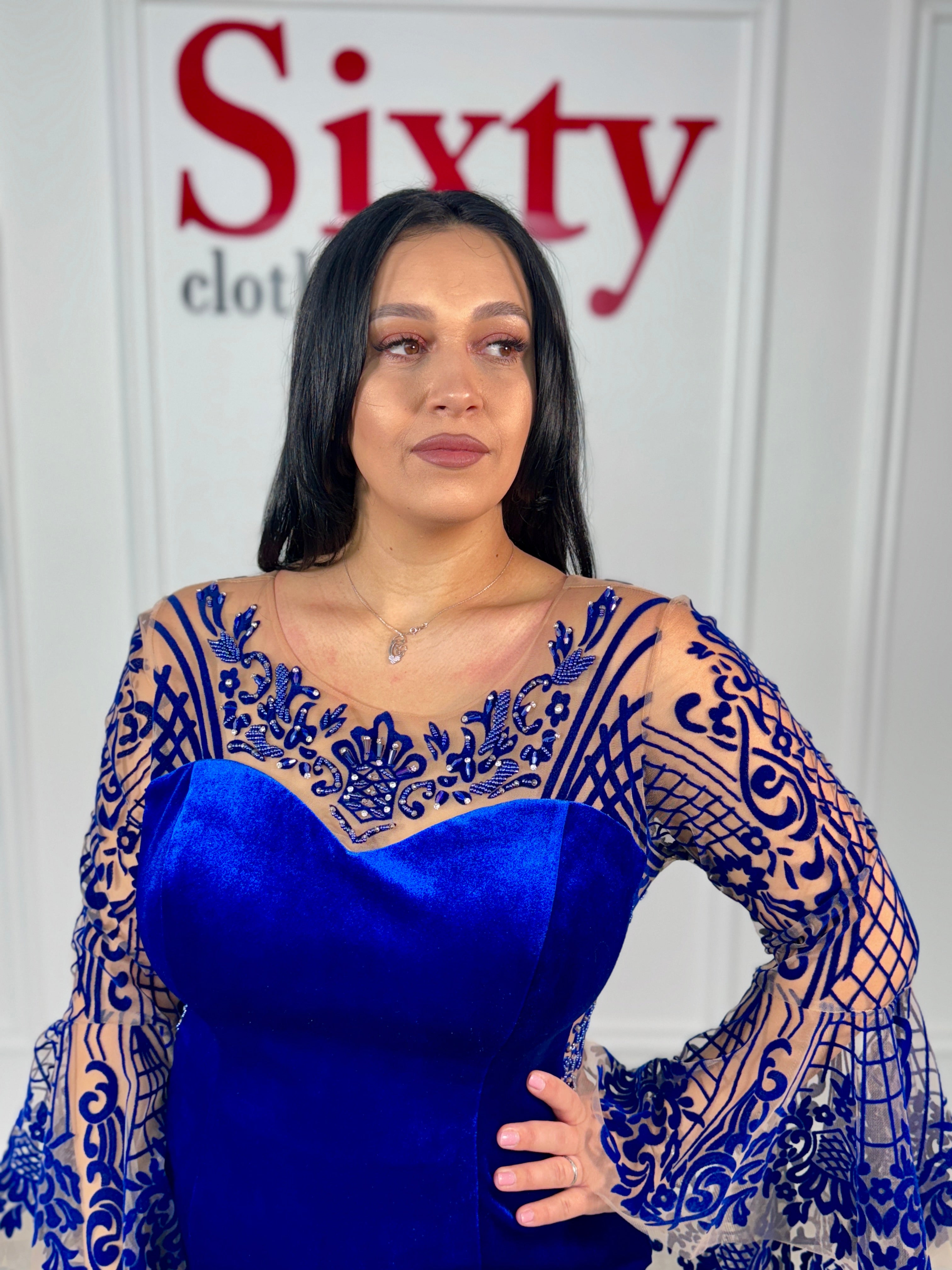 Rochie catifea Valerie